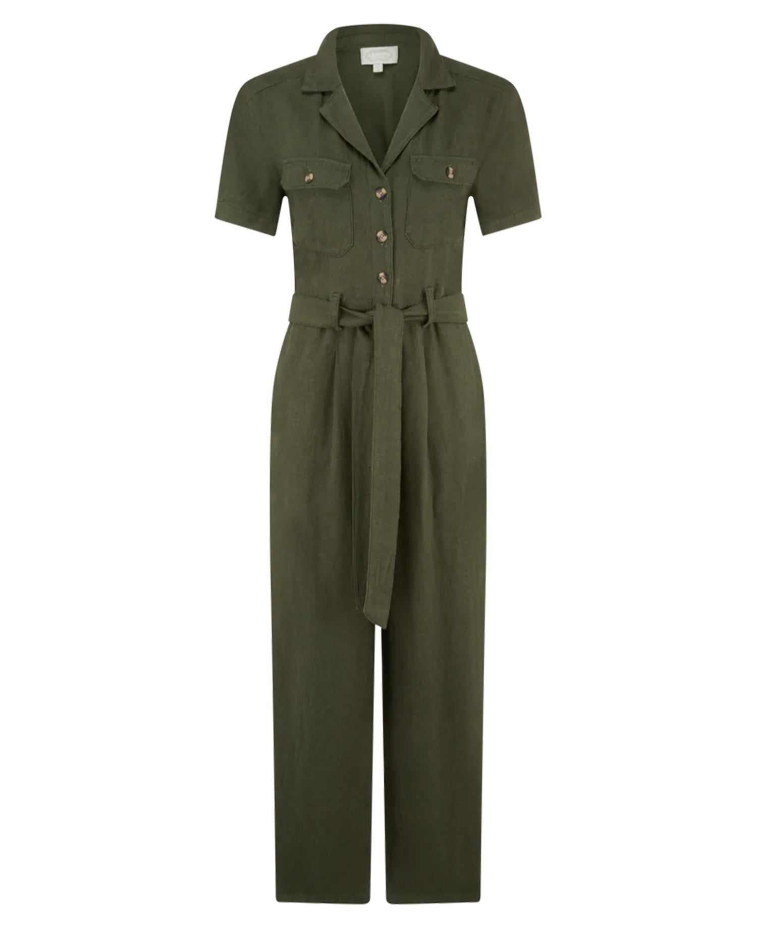 Daisy Jumpsuit - Beetle Green