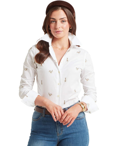 Norfolk Shirt - Painted Hare