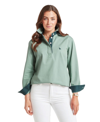 Treloyhan Deck Shirt - Surf Blue