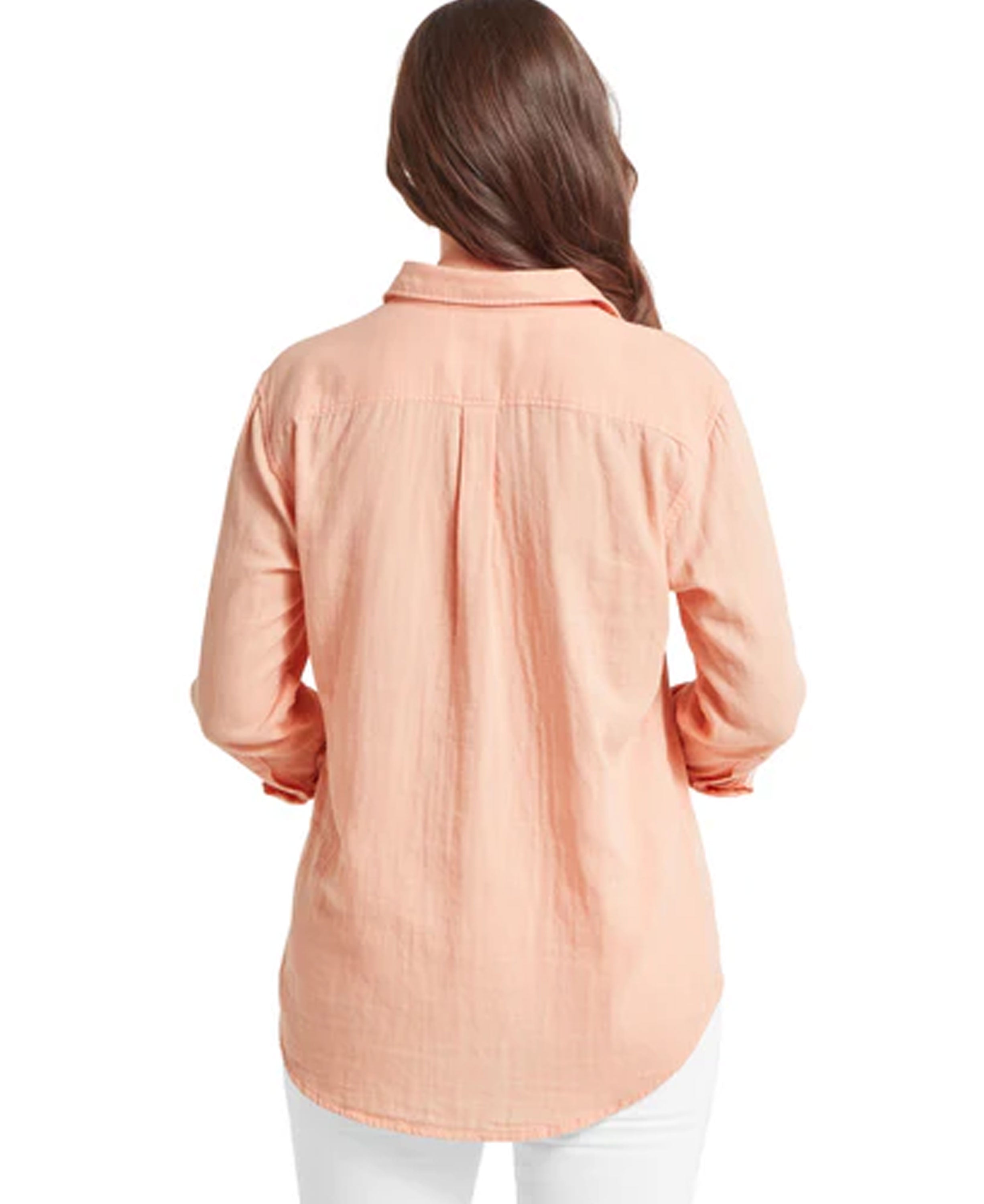 Ashdon Shirt - Coral Peach
