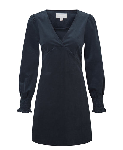 Briar Cord Dress - Blueberry