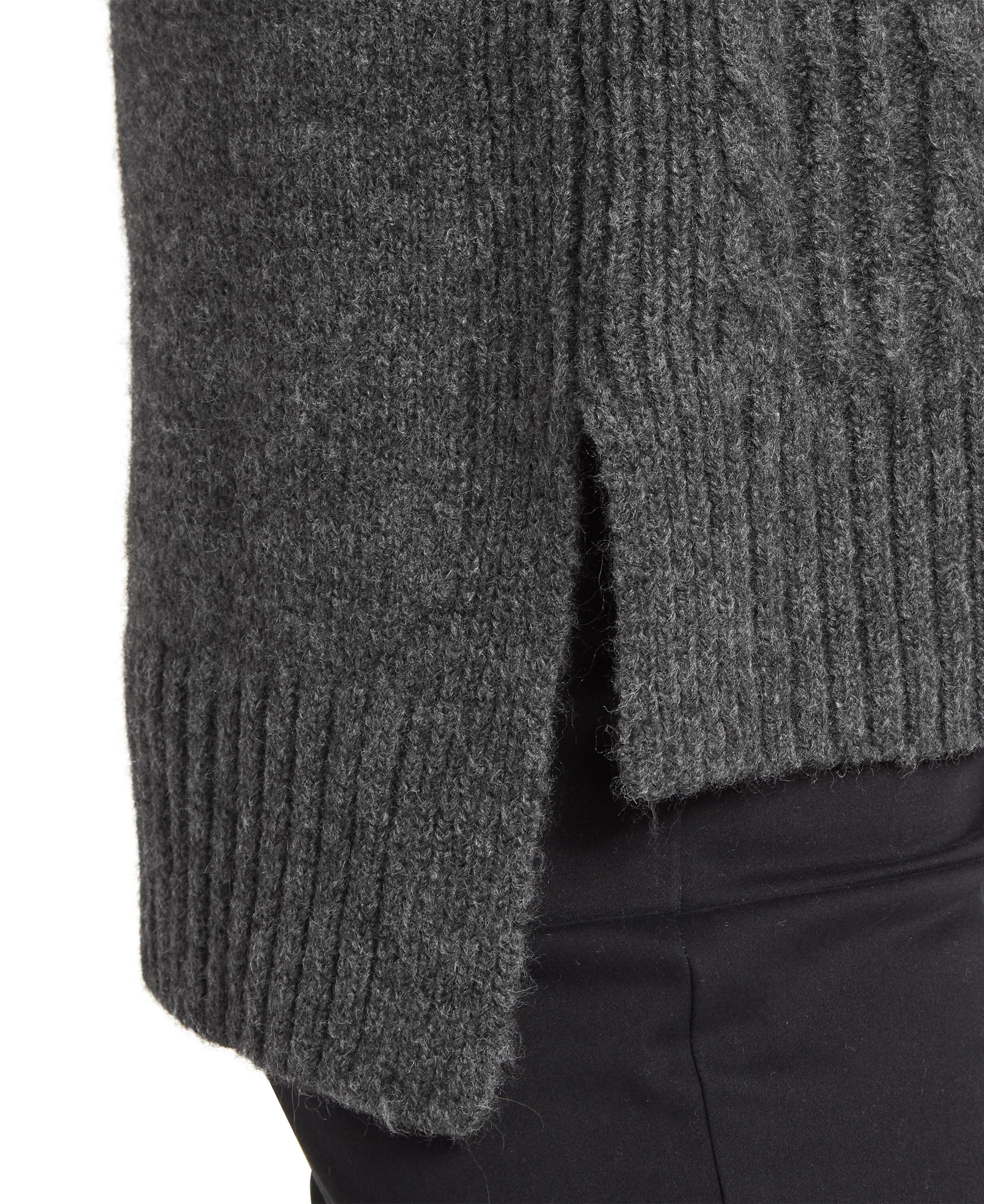 Evie Sleeveless Jumper - Charcoal