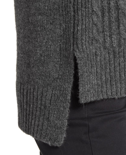Evie Sleeveless Jumper - Charcoal