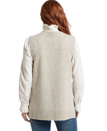 Evie Sleeveless Jumper - Cobblestone