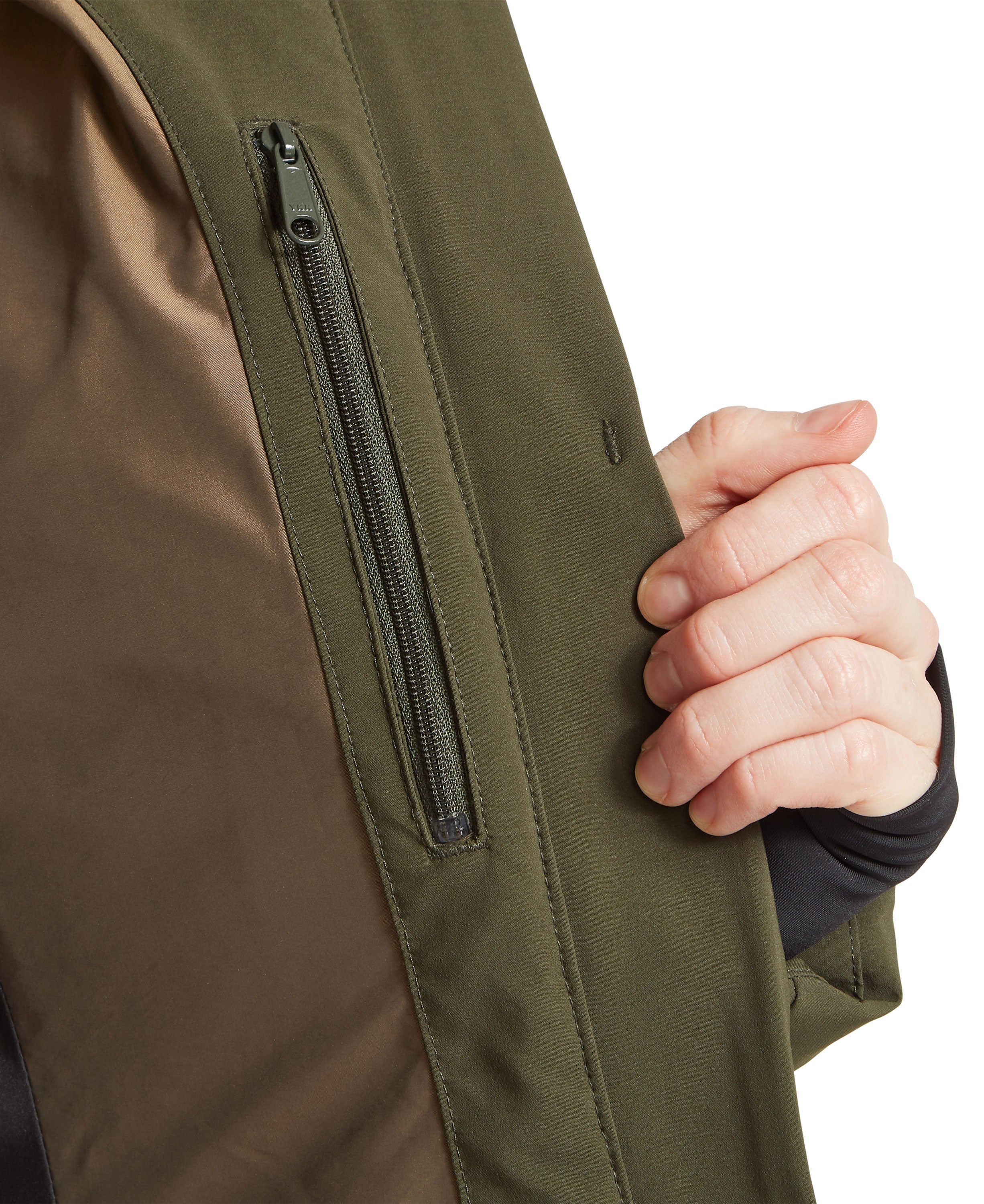 Hurlingham Waterproof Down Coat - Forest