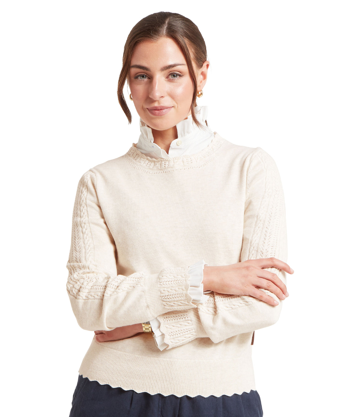 Leyburn Jumper - Dove