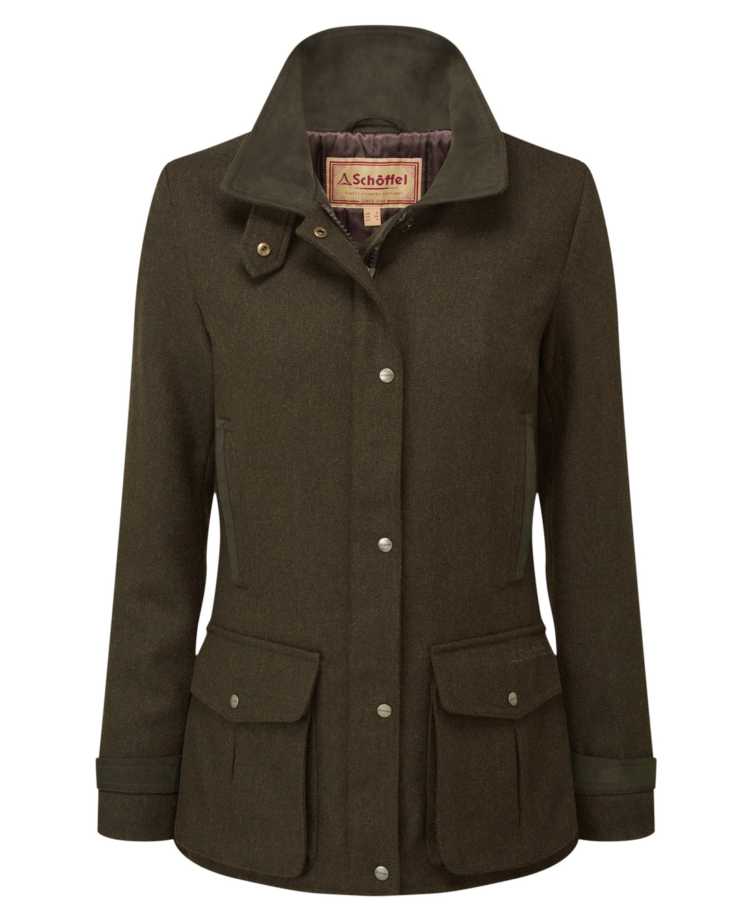 Murra Tweed Coat - Dark Loden Herr Tweed
