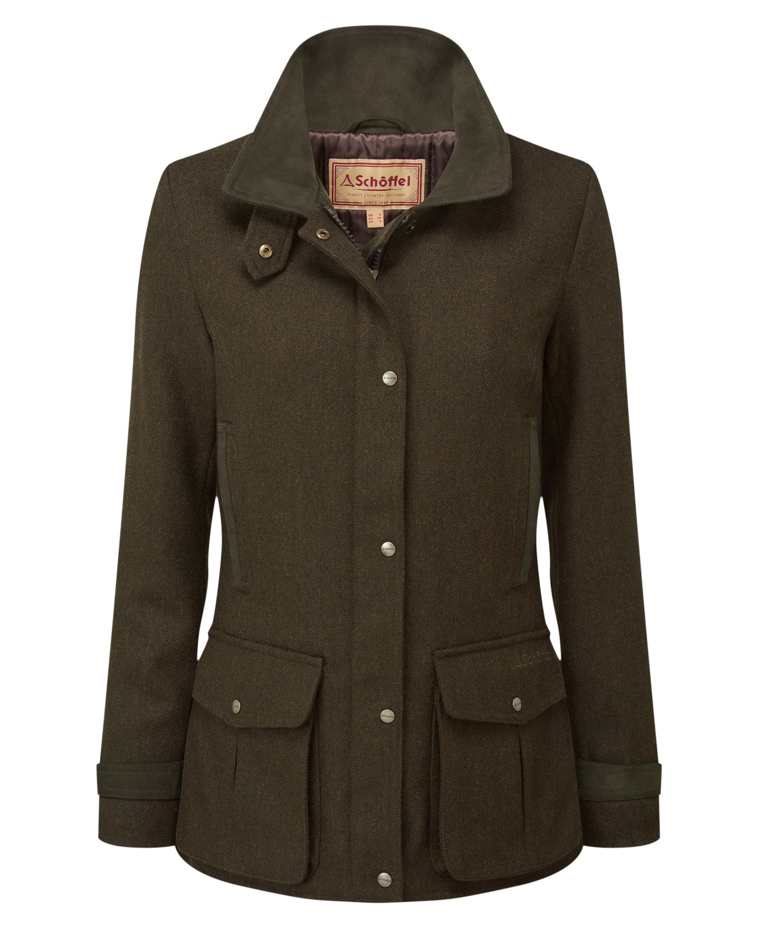 Murra Tweed Coat - Dark Loden Herr Tweed