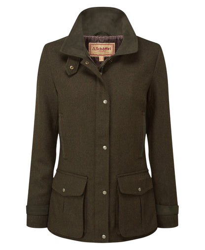 Murra Tweed Coat - Dark Loden Herr Tweed