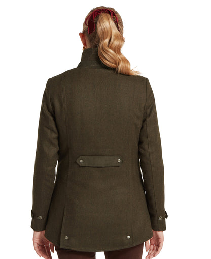 Murra Tweed Coat - Dark Loden Herr Tweed