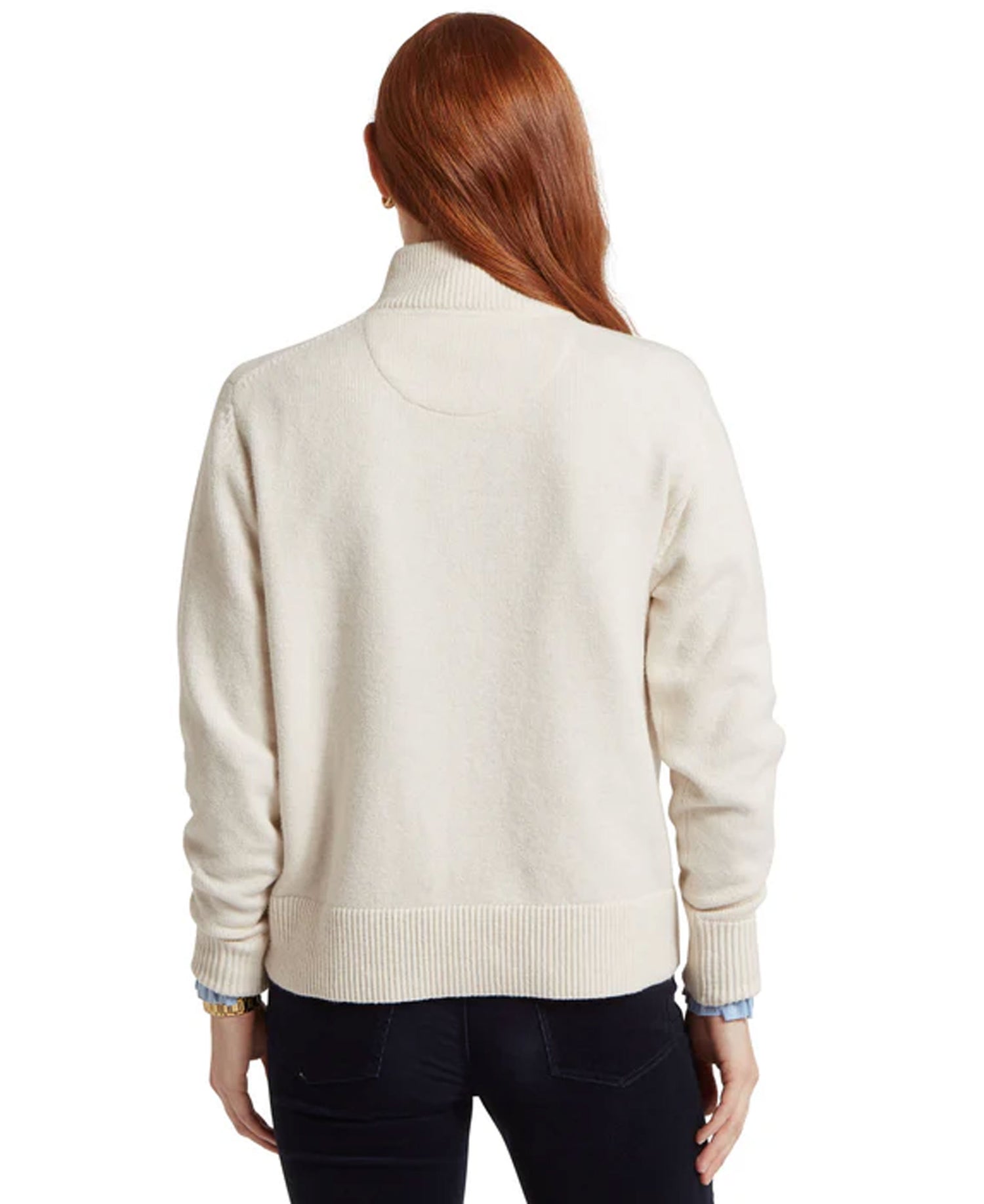 Thoralby 1/4 Zip Jumper - Soft White