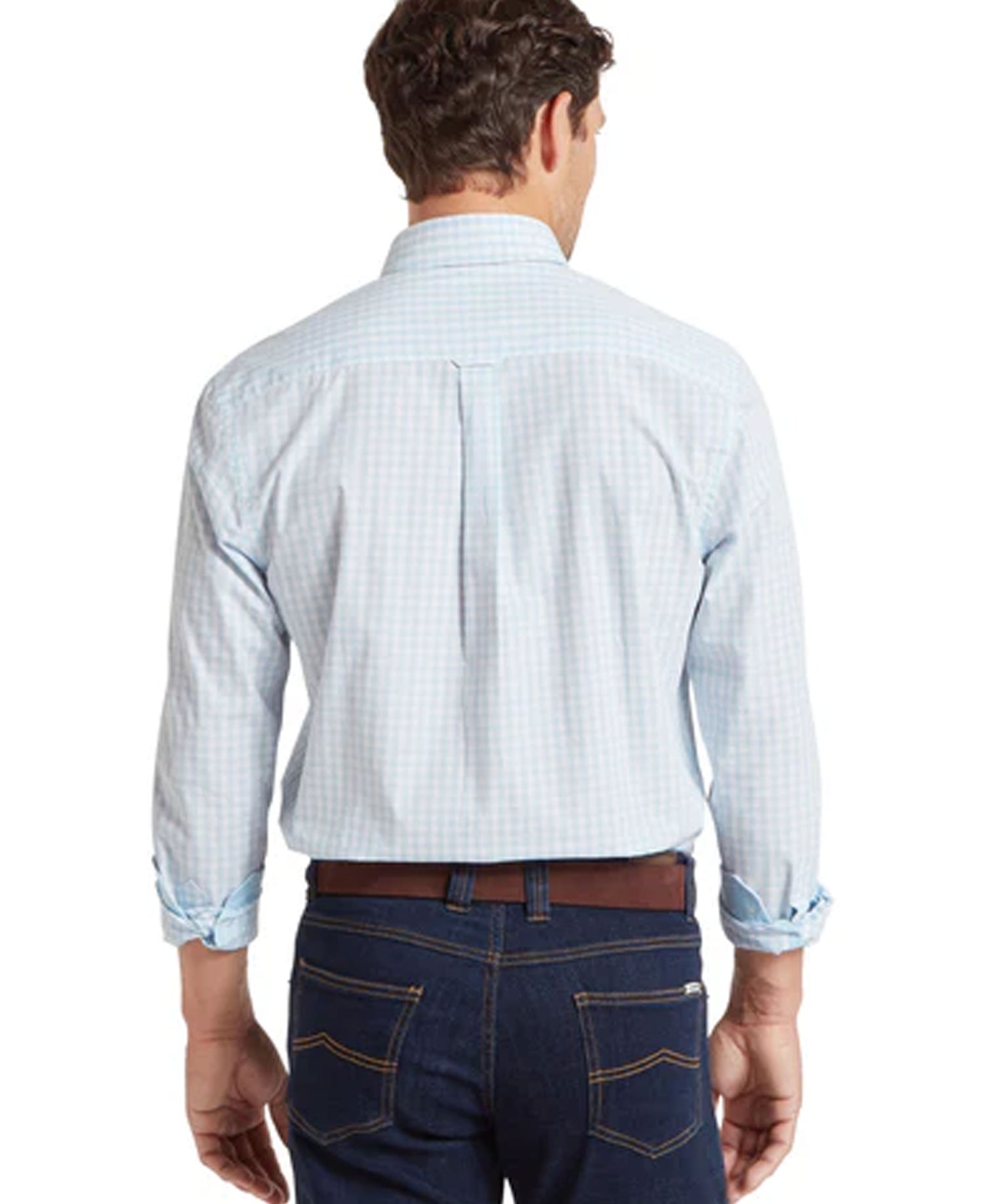 Thorpeness Tailored Shirt - Powder Blue
