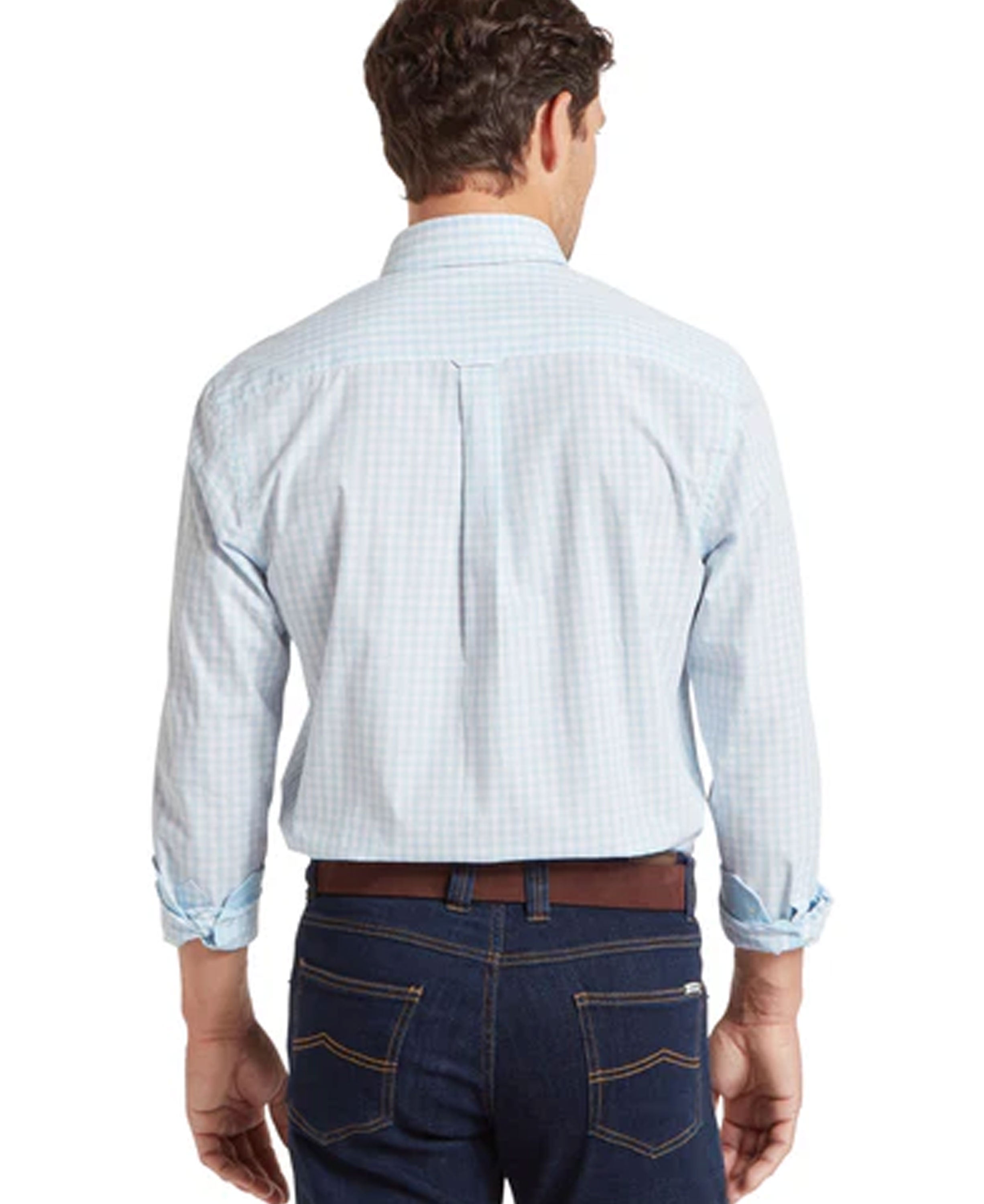 Thorpeness Tailored Shirt - Powder Blue