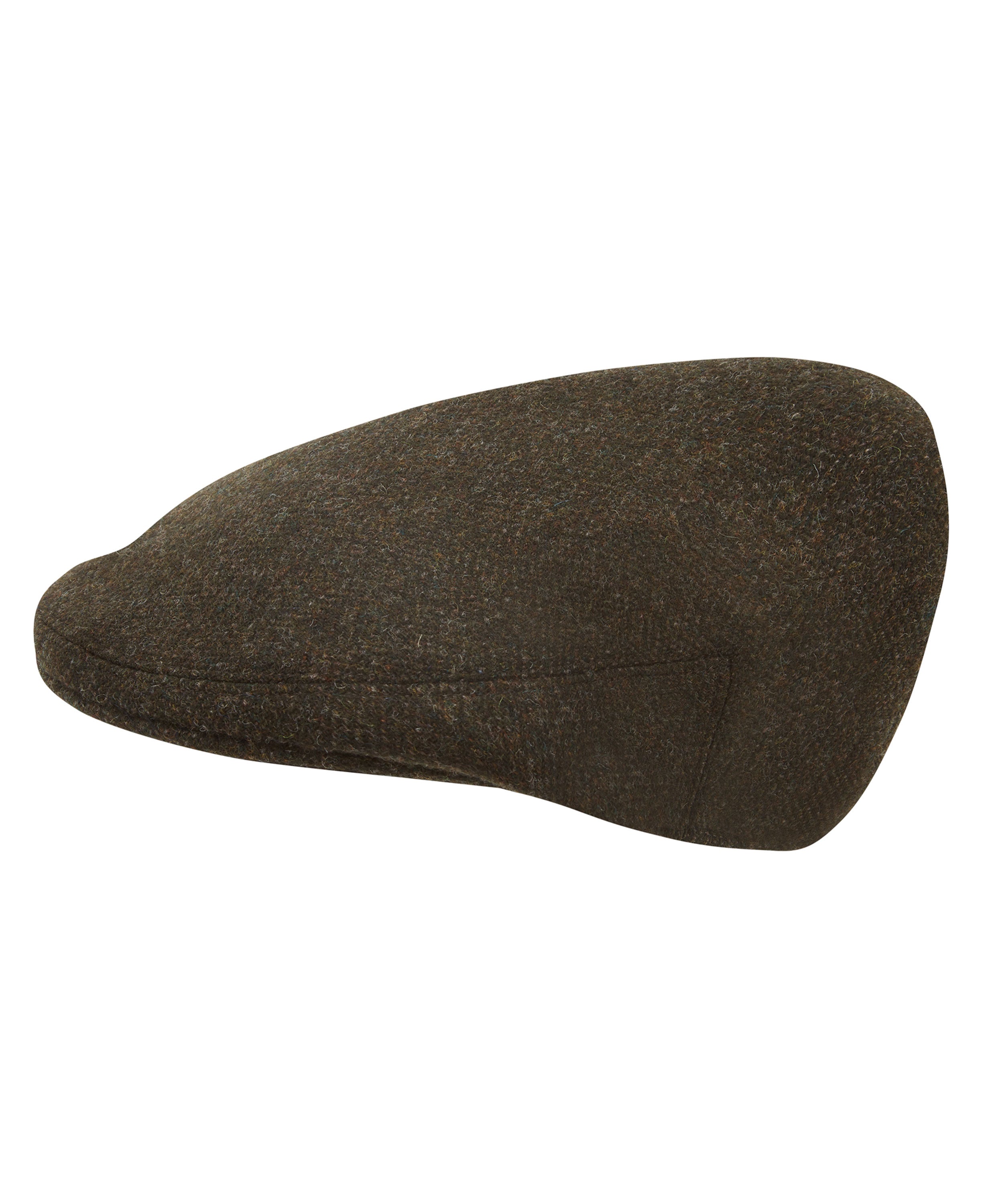 Tweed Classic Cap - Dark Olive Herringbone Tweed