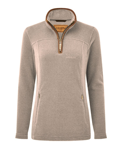 Tilton II 1/4 Zip Fleece - Mushroom