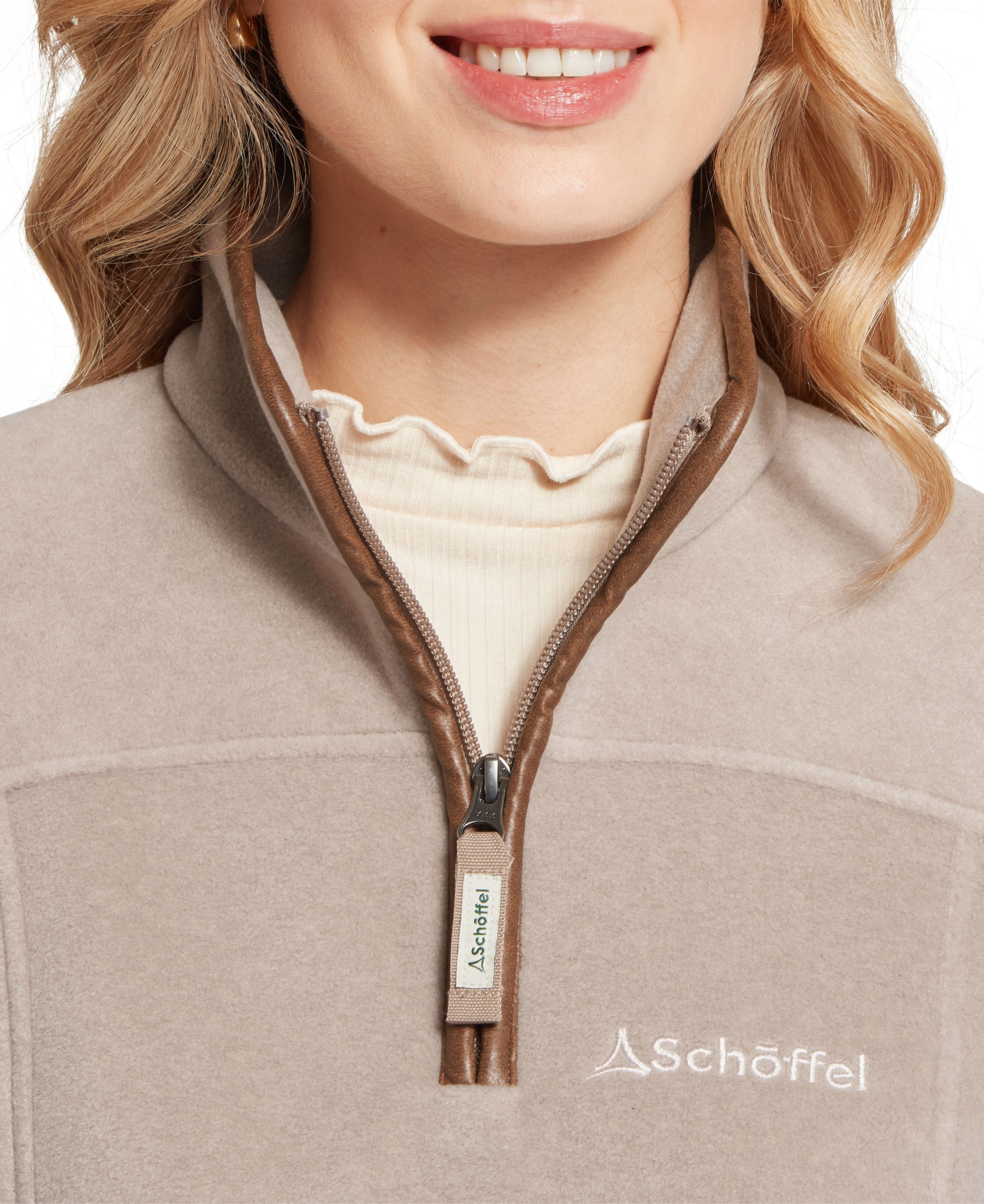 Tilton II 1/4 Zip Fleece - Mushroom