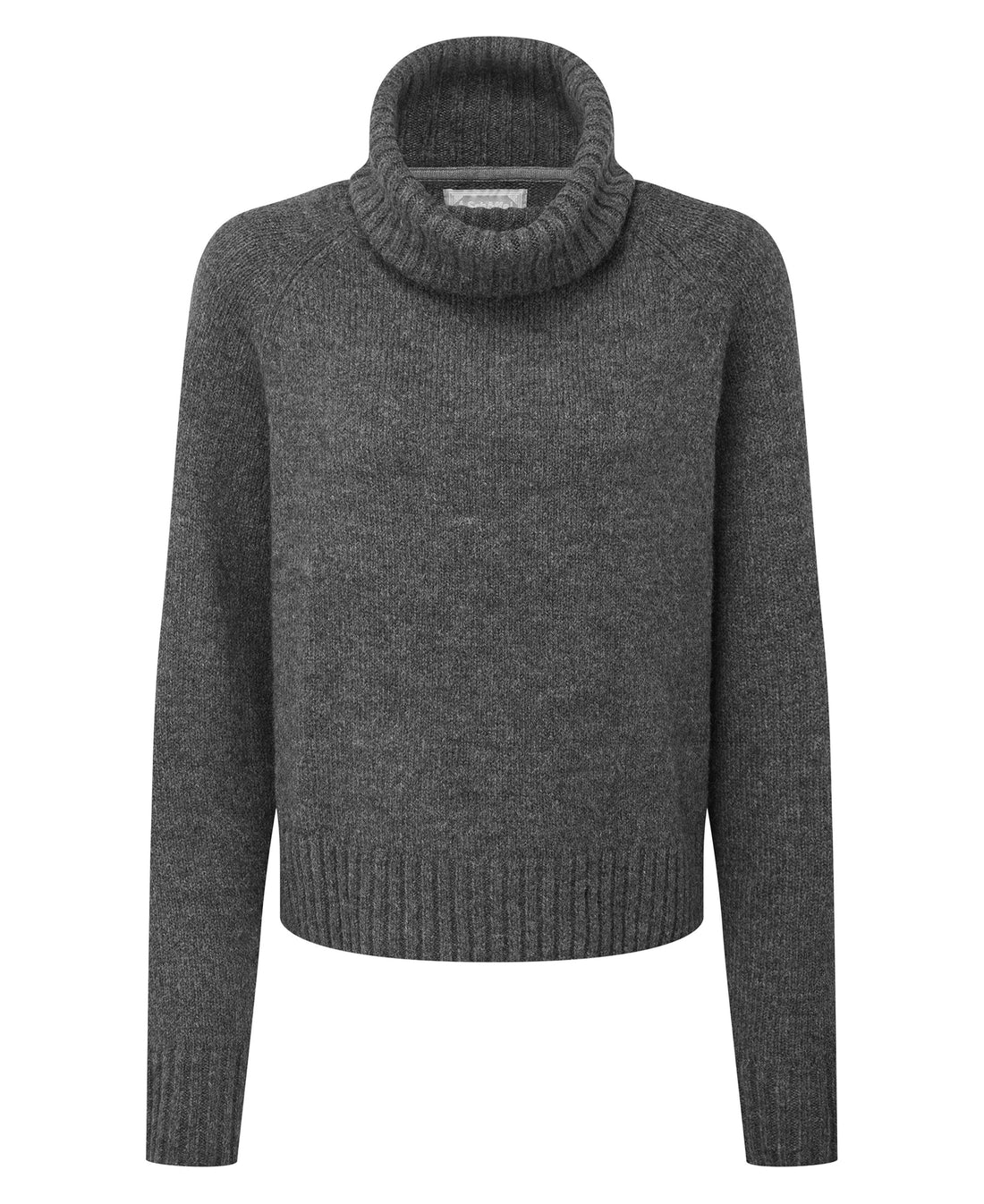 Sutton Roll Neck Jumper - Charcoal