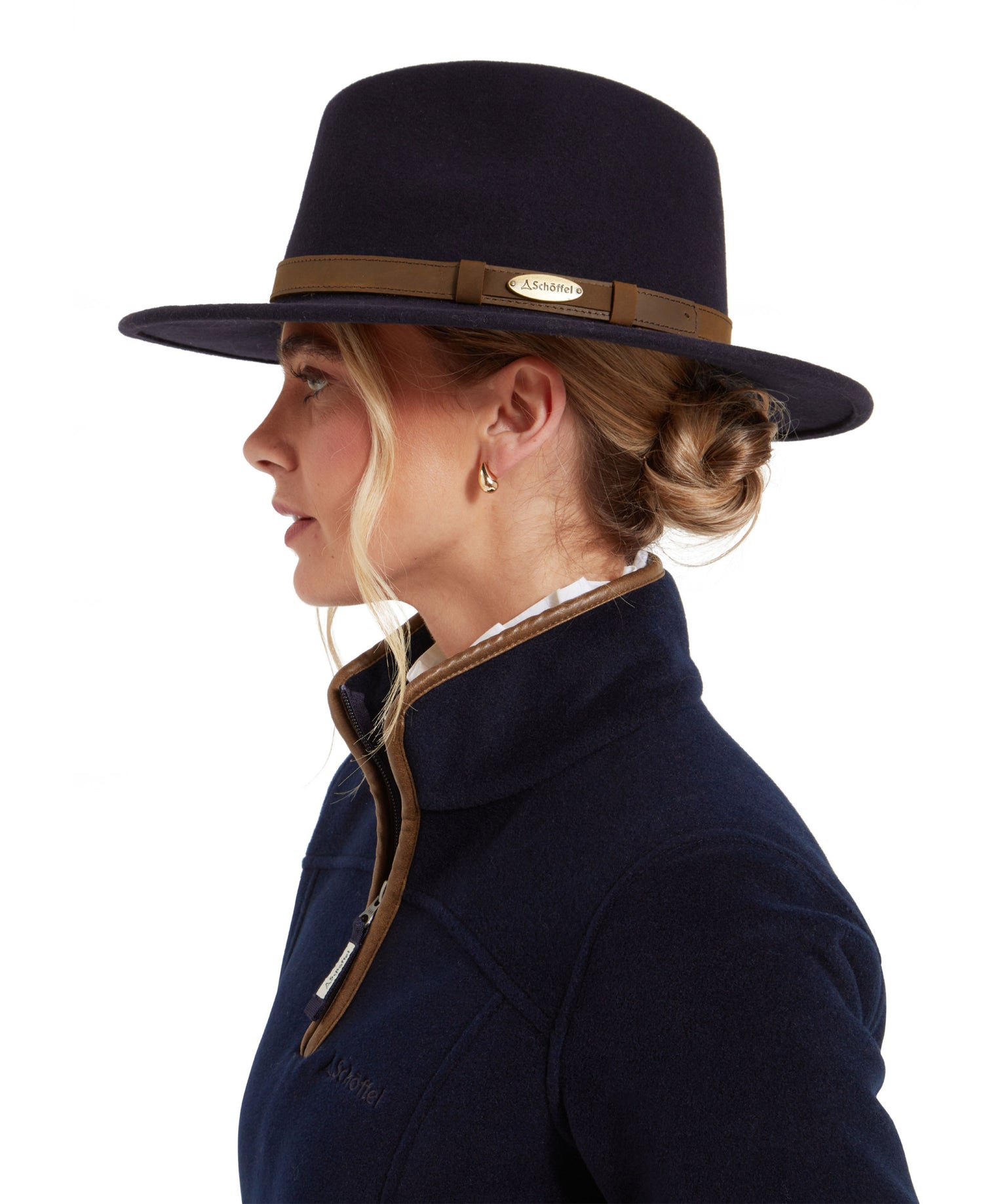 Willow Fedora II - Navy