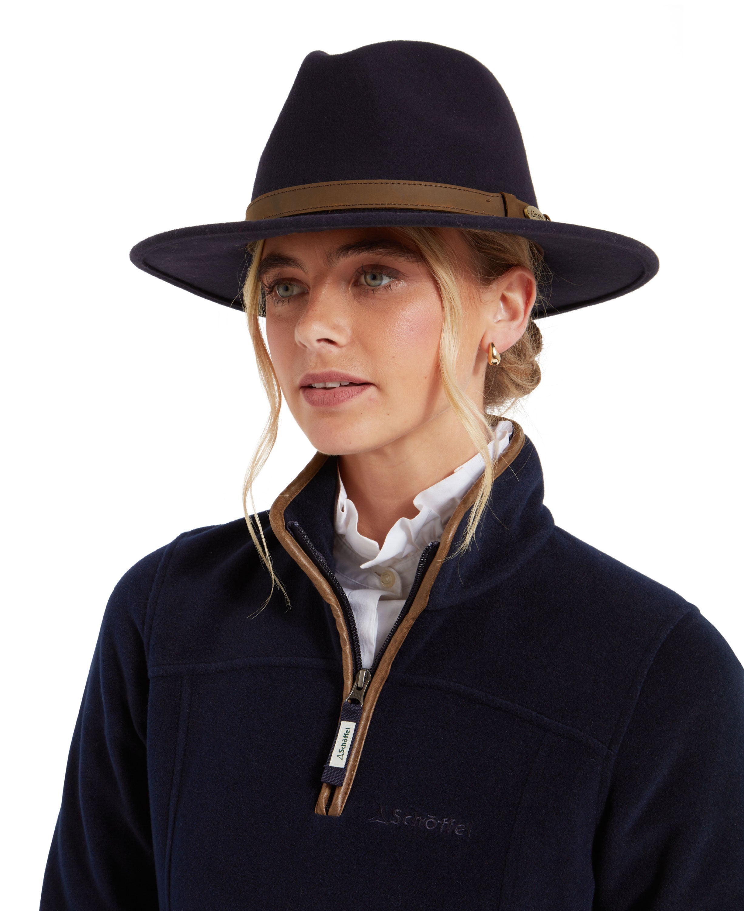 Willow Fedora II - Navy