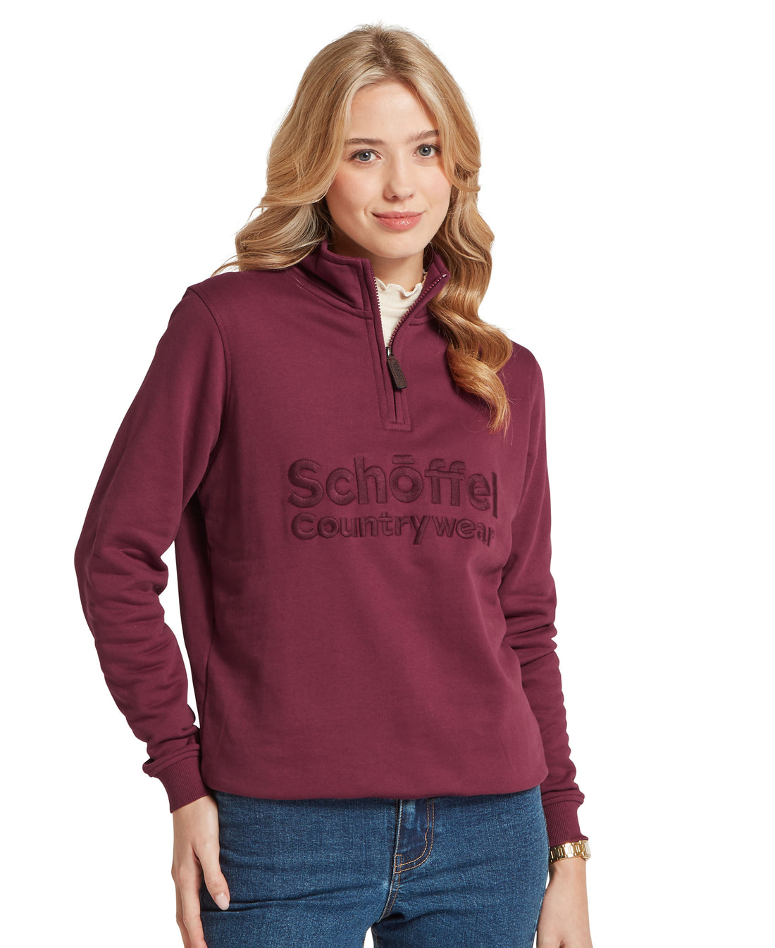 St Issey Sweatshirt - Burgundy
