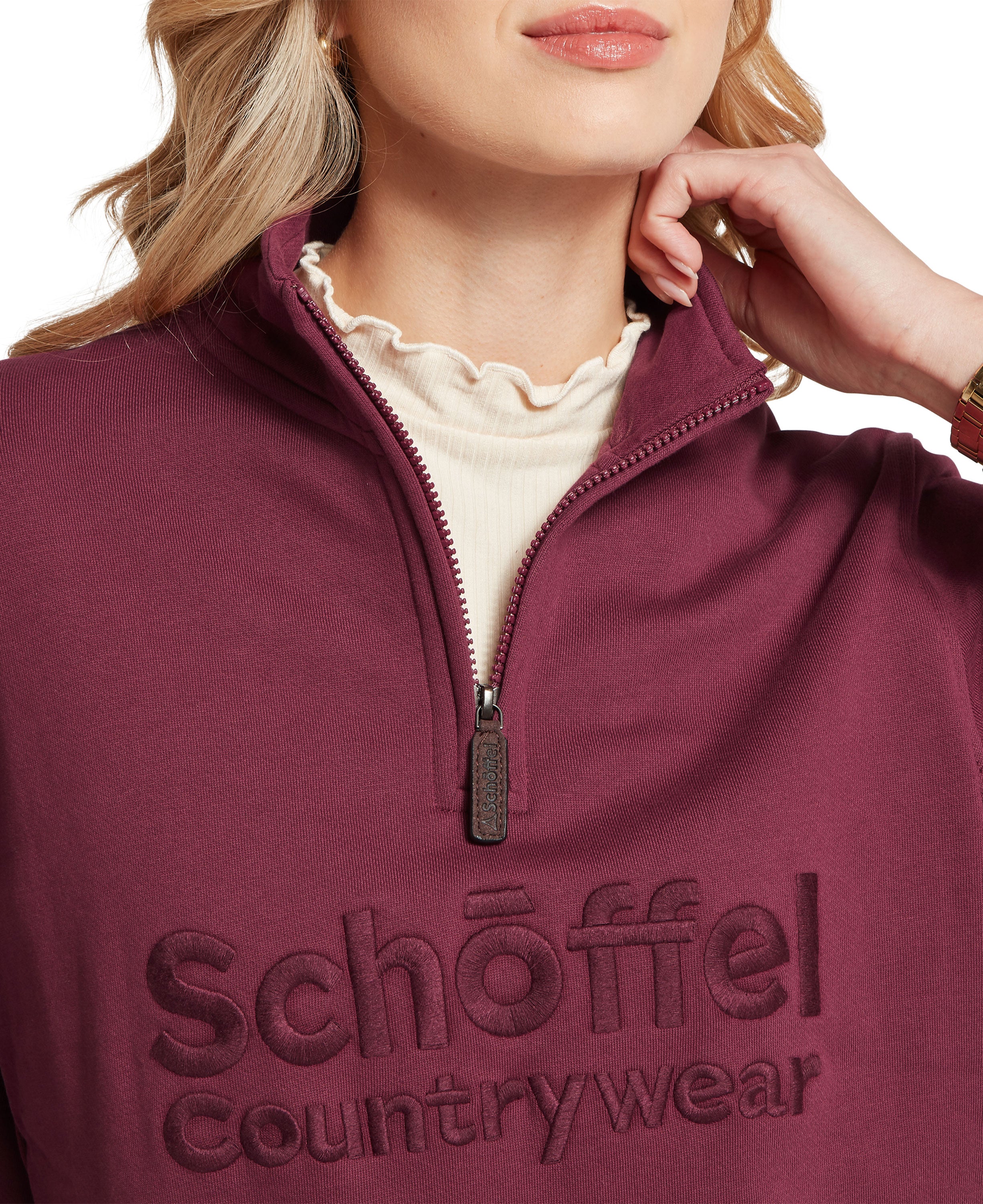 St Issey Sweatshirt - Burgundy