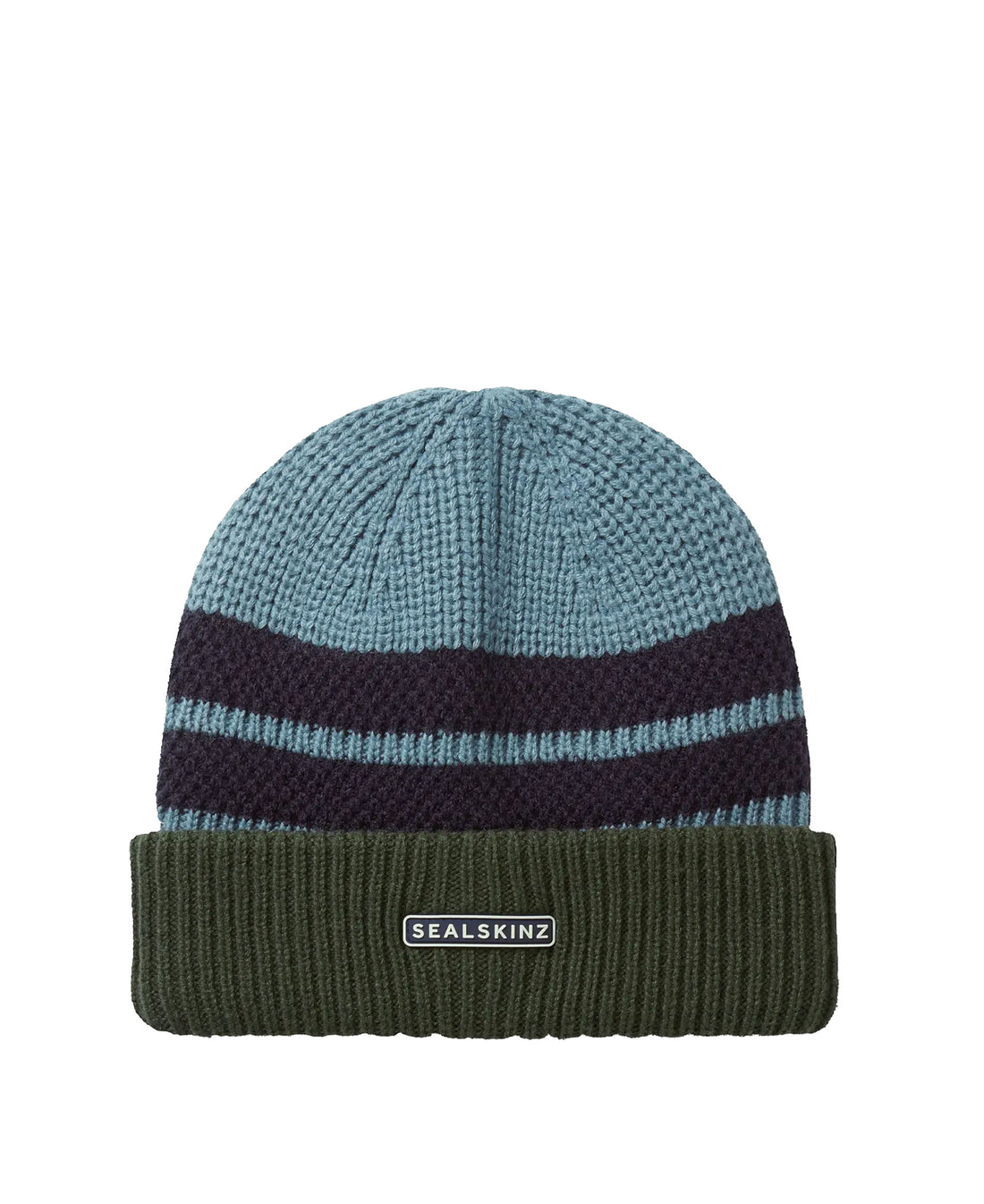 Bittering Waterproof Roll Cuff Beanie - Blue