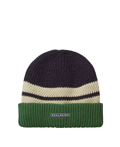 Bittering Waterproof Roll Cuff Beanie - Navy