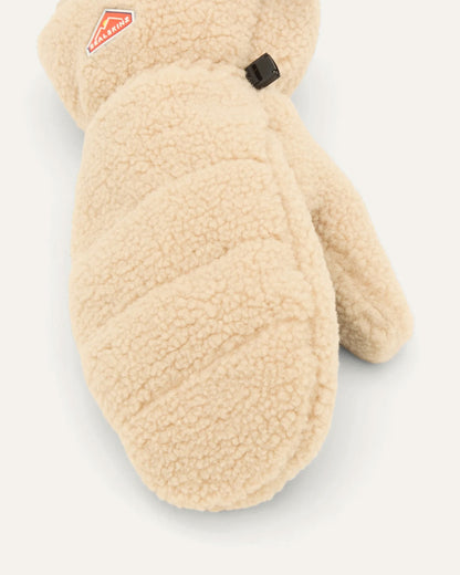 Carleton Waterproof Sherpa Mittens - Cream