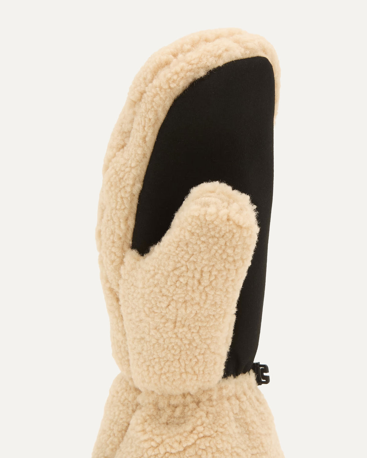 Carleton Waterproof Sherpa Mittens - Cream