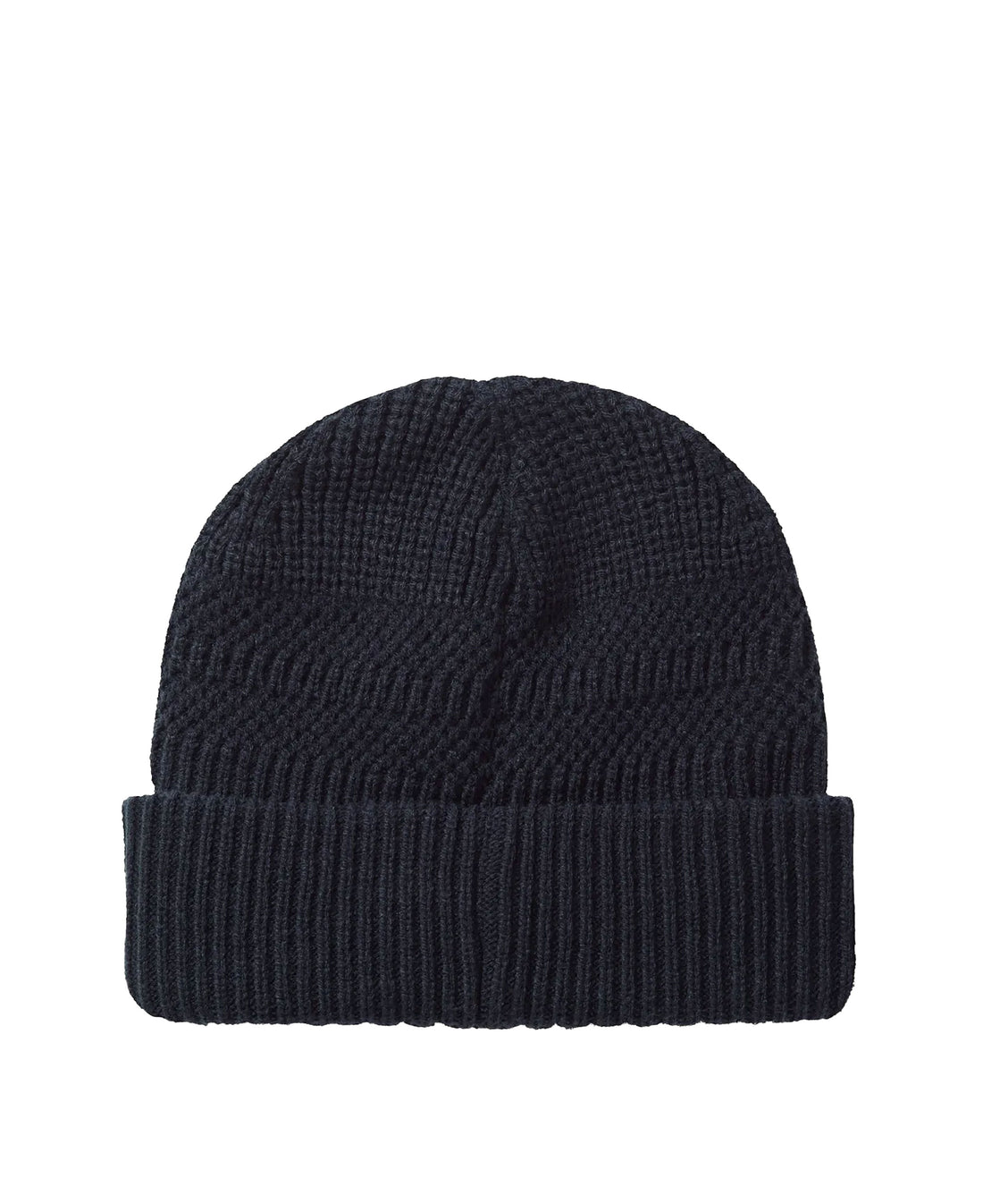 Gressenhall Waterproof Stripe Roll Cuff Beanie - Navy