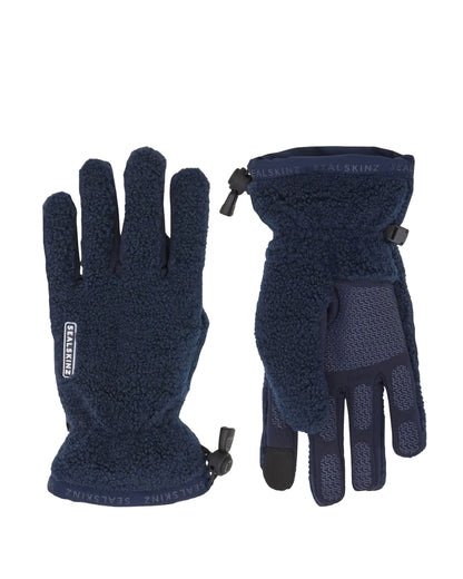Hoveton Waterproof Heavy Sherpa Glove - Navy