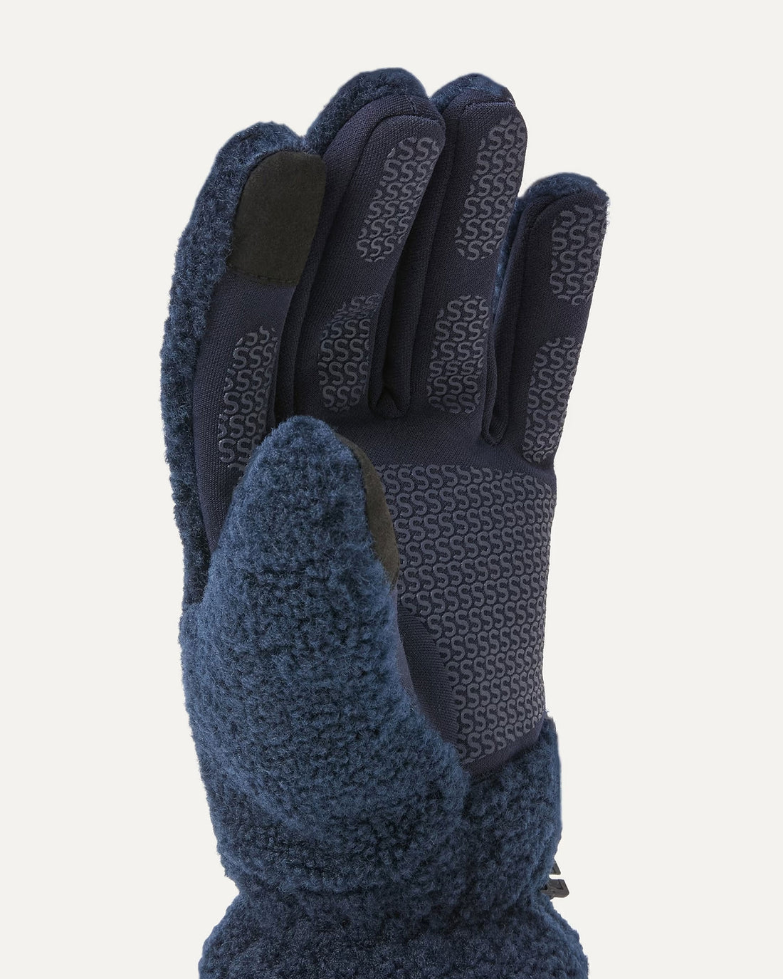 Hoveton Waterproof Heavy Sherpa Glove - Navy