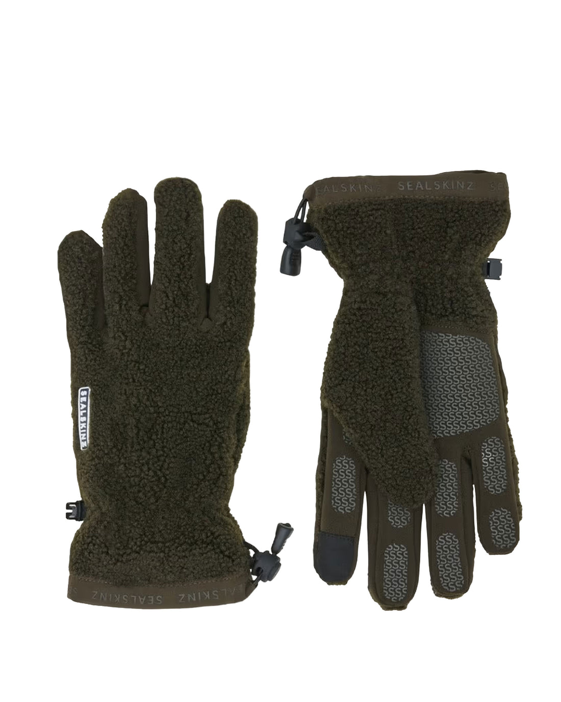 Hoveton Waterproof Heavy Sherpa Glove - Olive