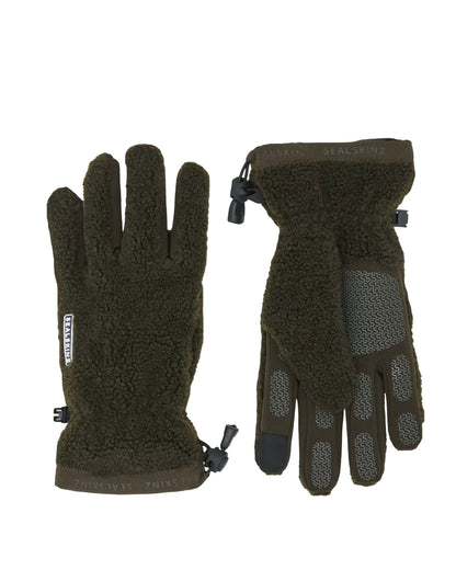 Hoveton Waterproof Heavy Sherpa Glove - Olive