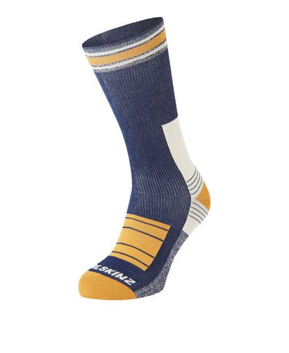 Norwich Waterproof Mid Length Hiking Socks - Blue