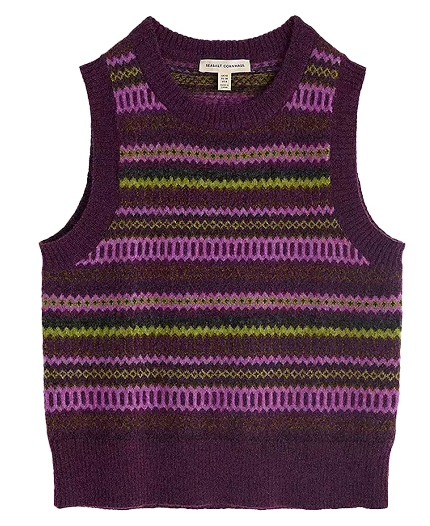 Annik Vest - Modernist Grape Oak Mix