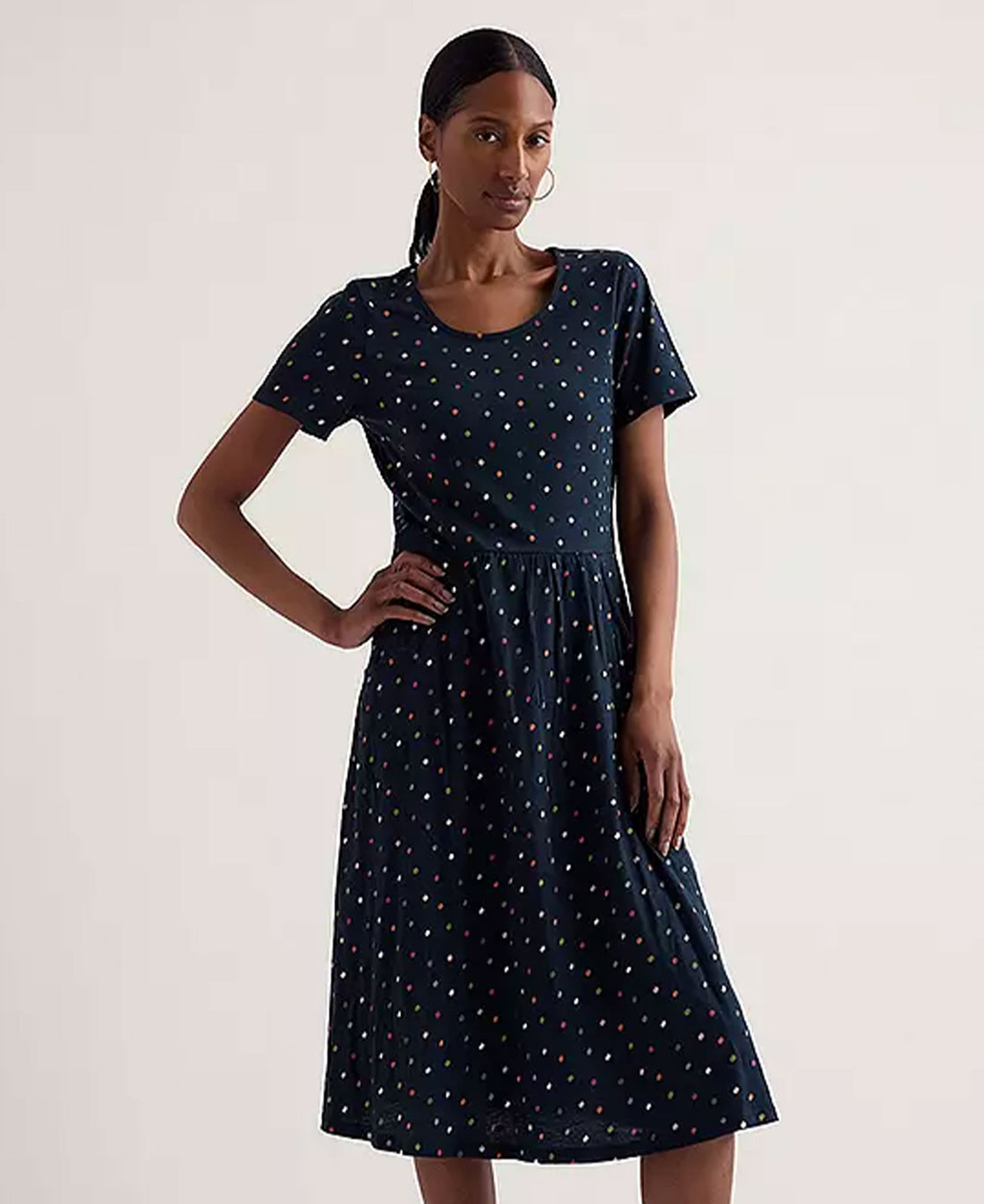 Enor Dress - Little Sponge Spot Mix