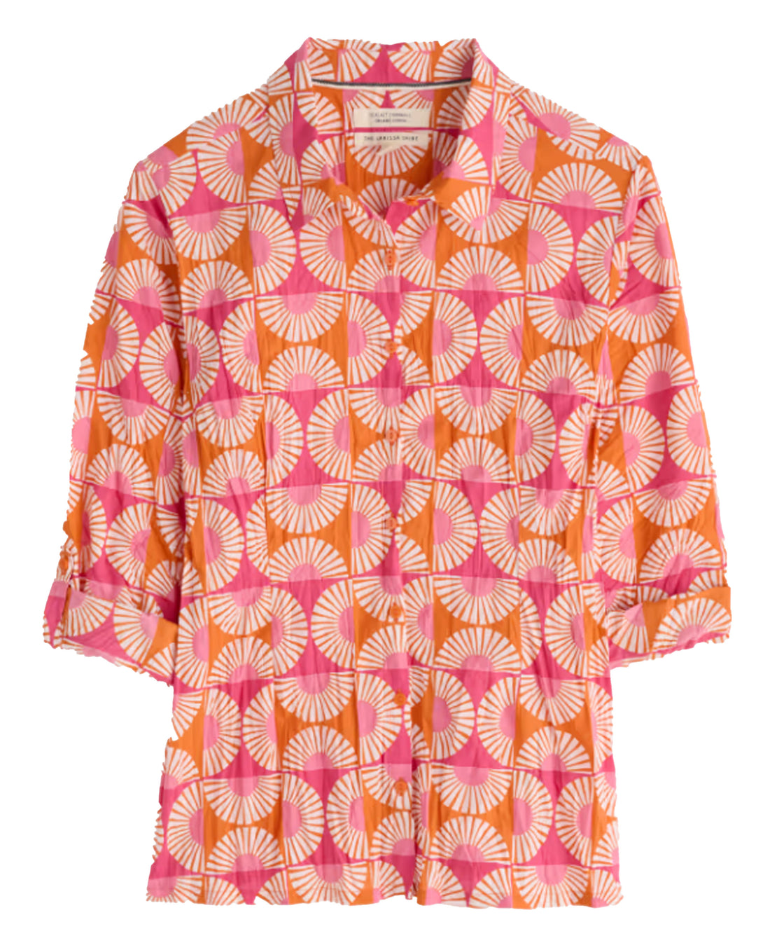 Larissa Shirt - Sun Geo Marigold