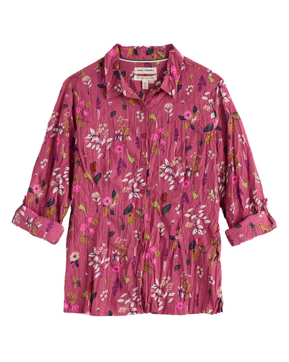 Larissa Shirt - Flora Study Rosa