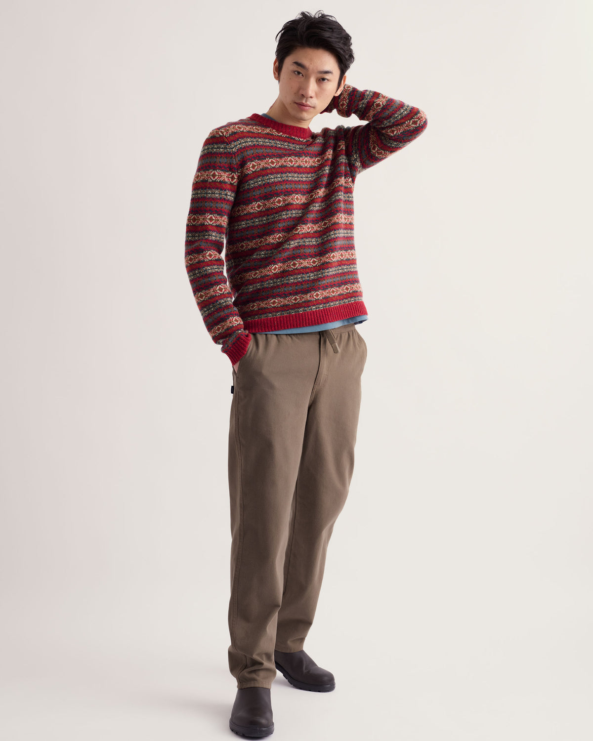 Carracks Jumper - Ewin Dark Cinnamon