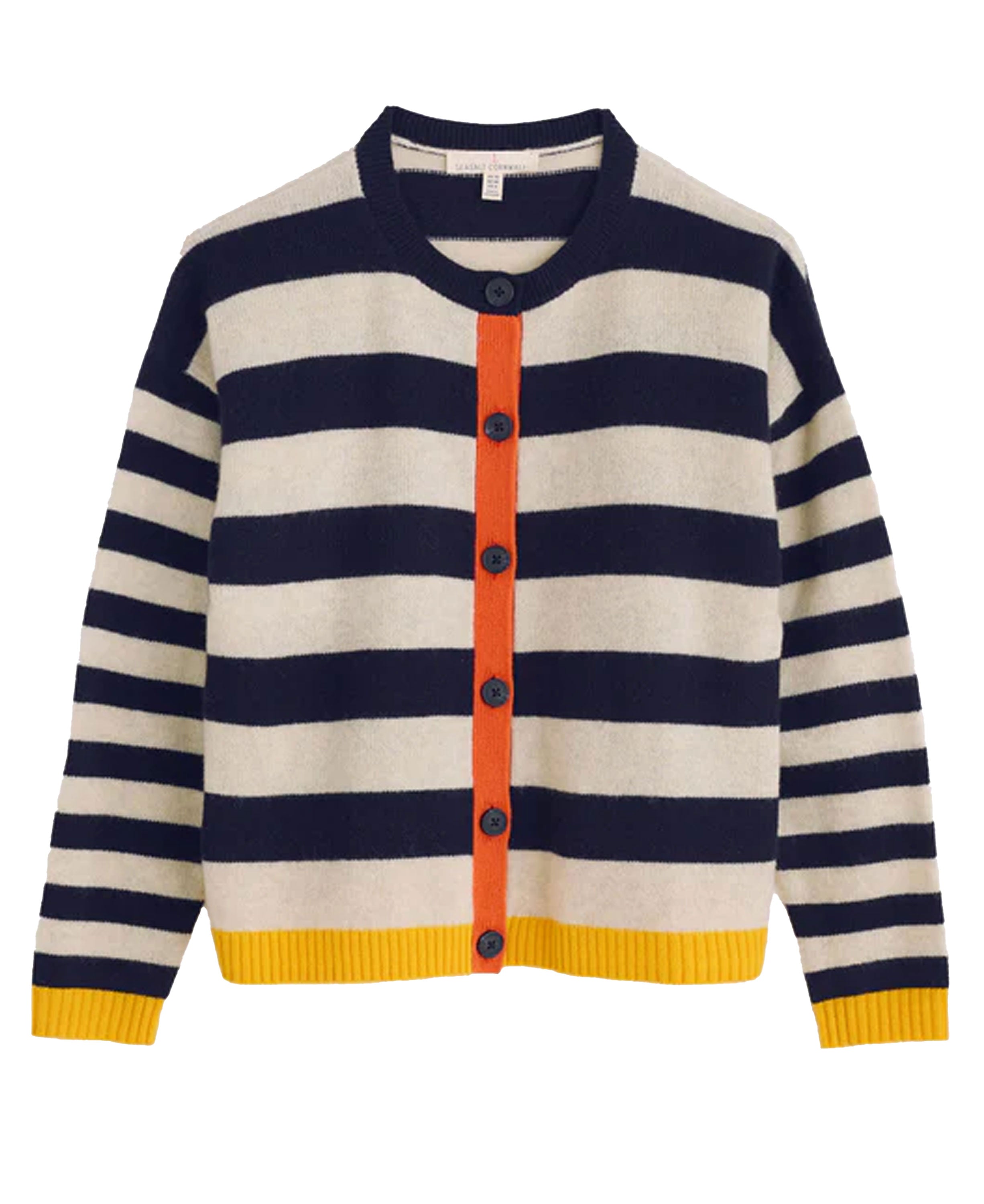 Pinwell Cardigan - Bright Shape Maritime Mix