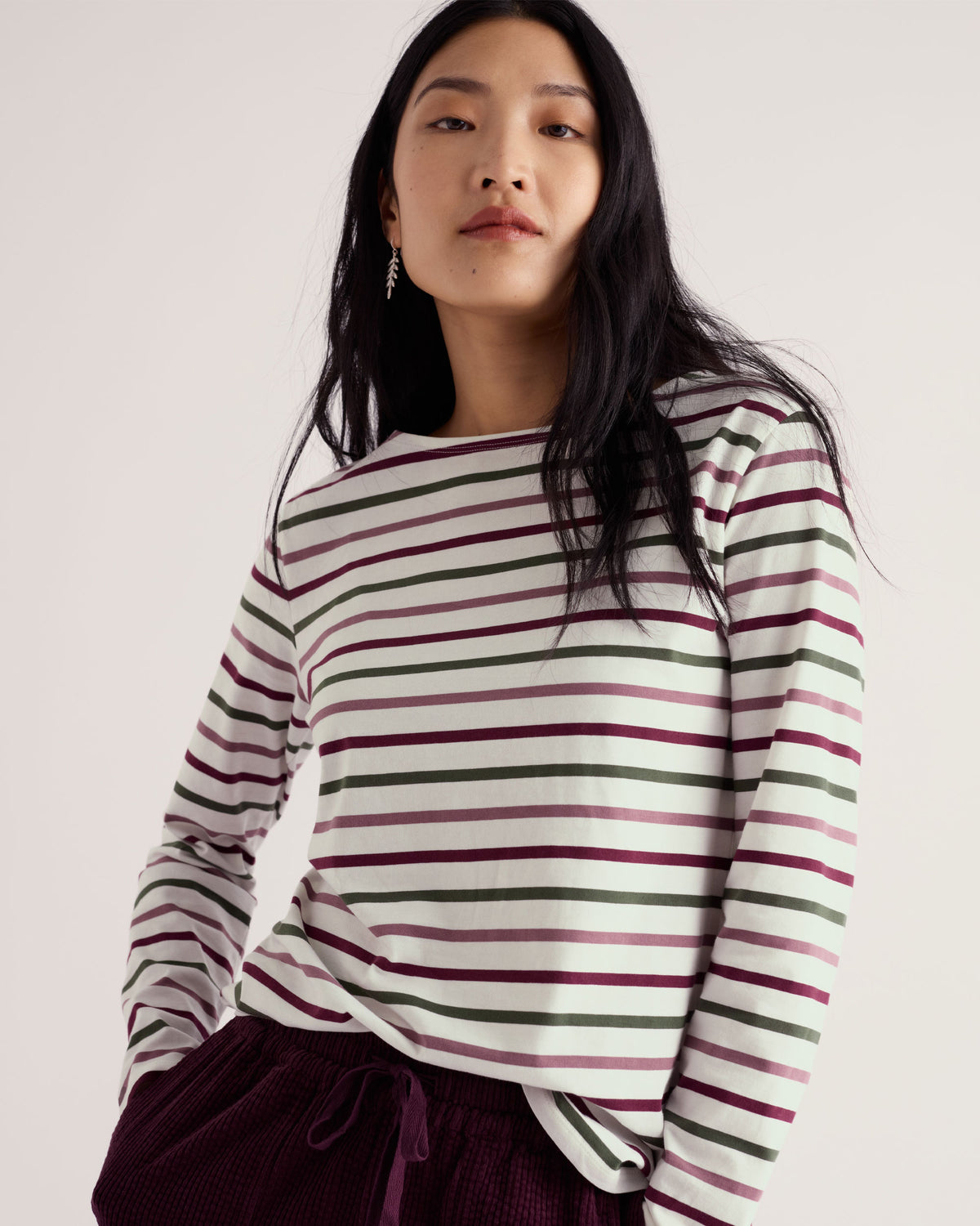 Sailor Shirt - Tri Breton Dried Rose