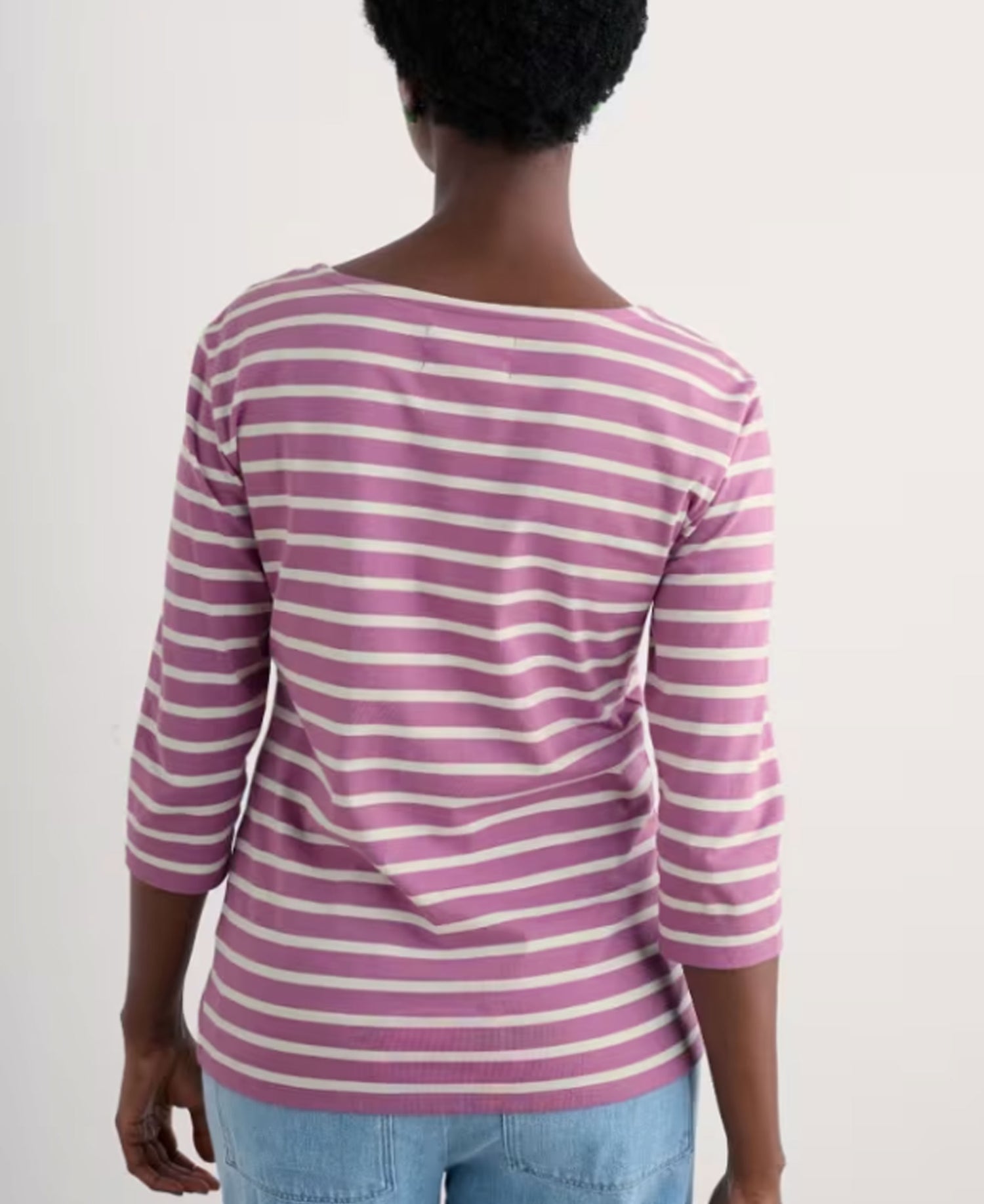 Sailor Top - Breton Orchid Chalk