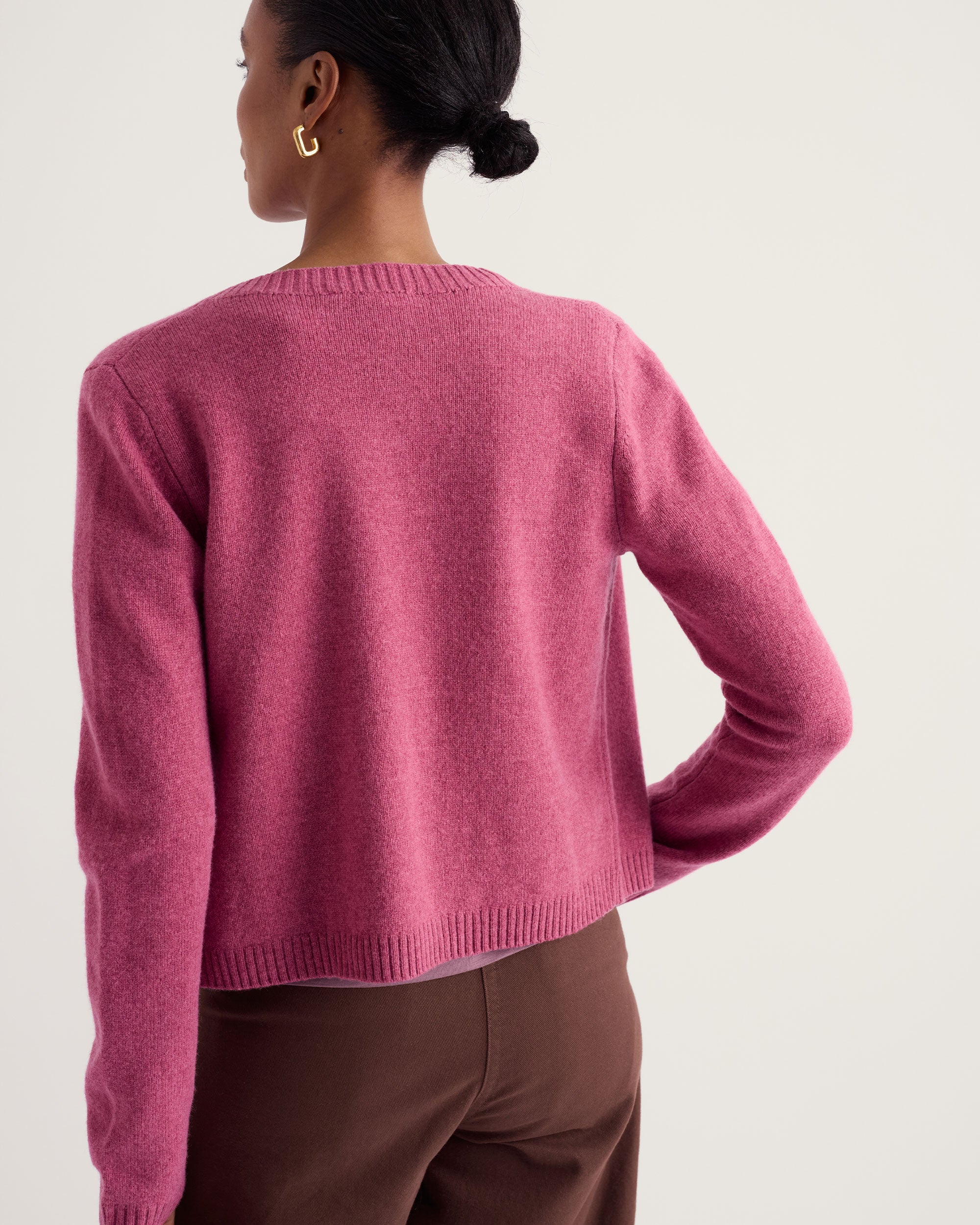 Tern Tide Cardigan - Rosa