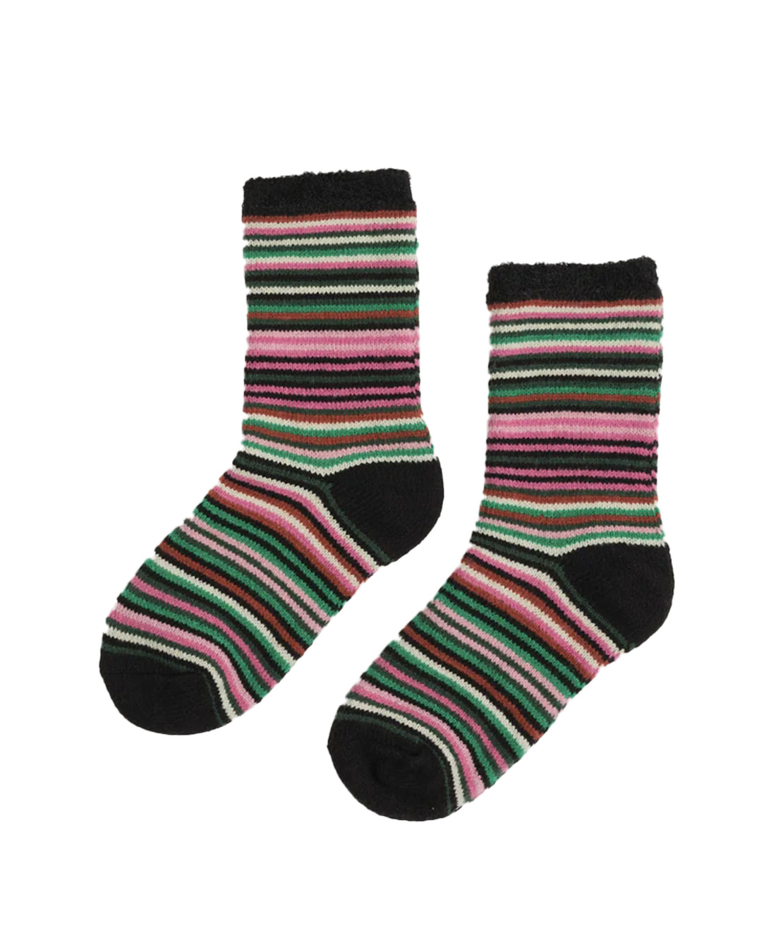 Cabin Socks - Ripple Marks Glade Mutli