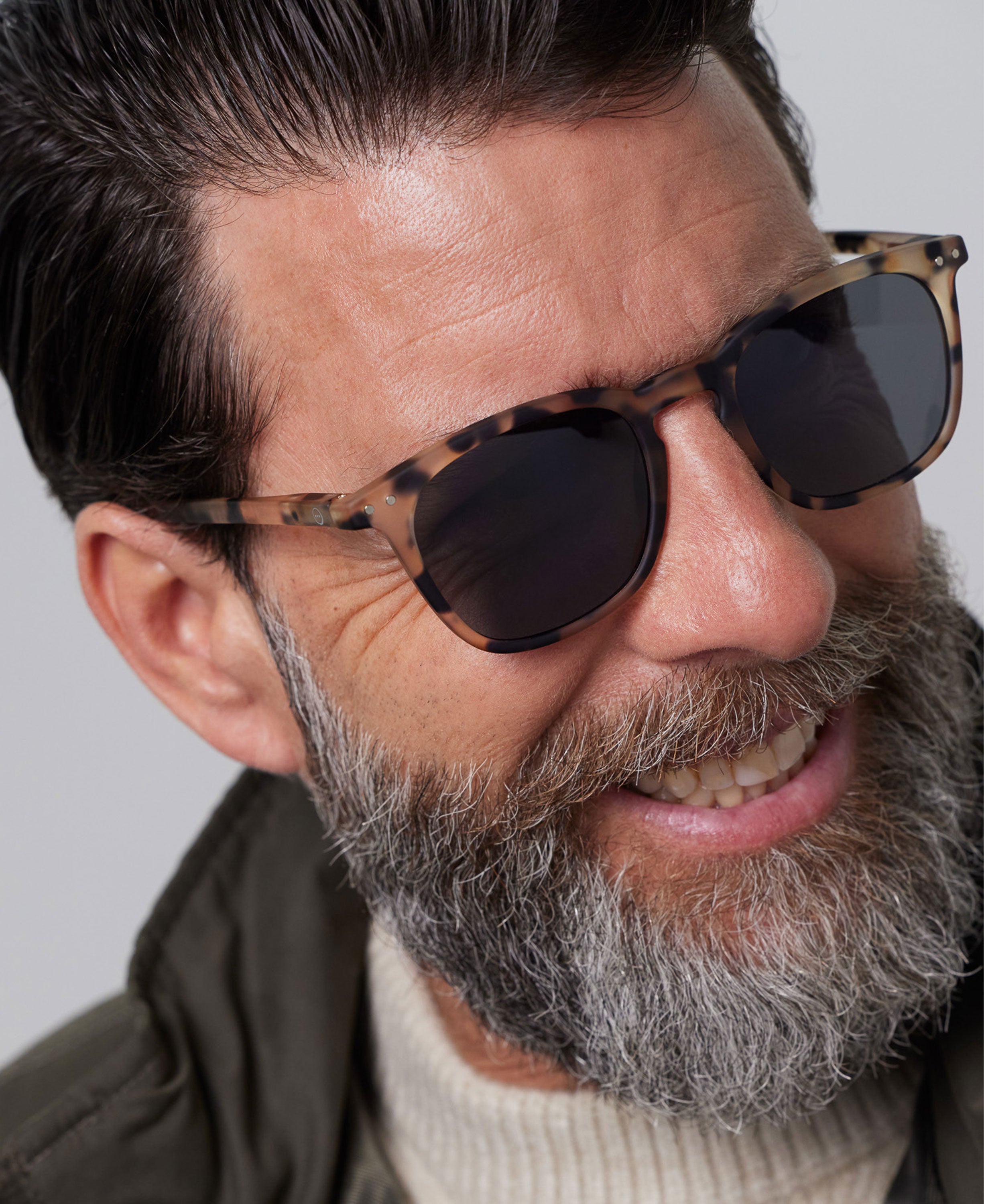 Square Sunglasses E - Light Tortoise