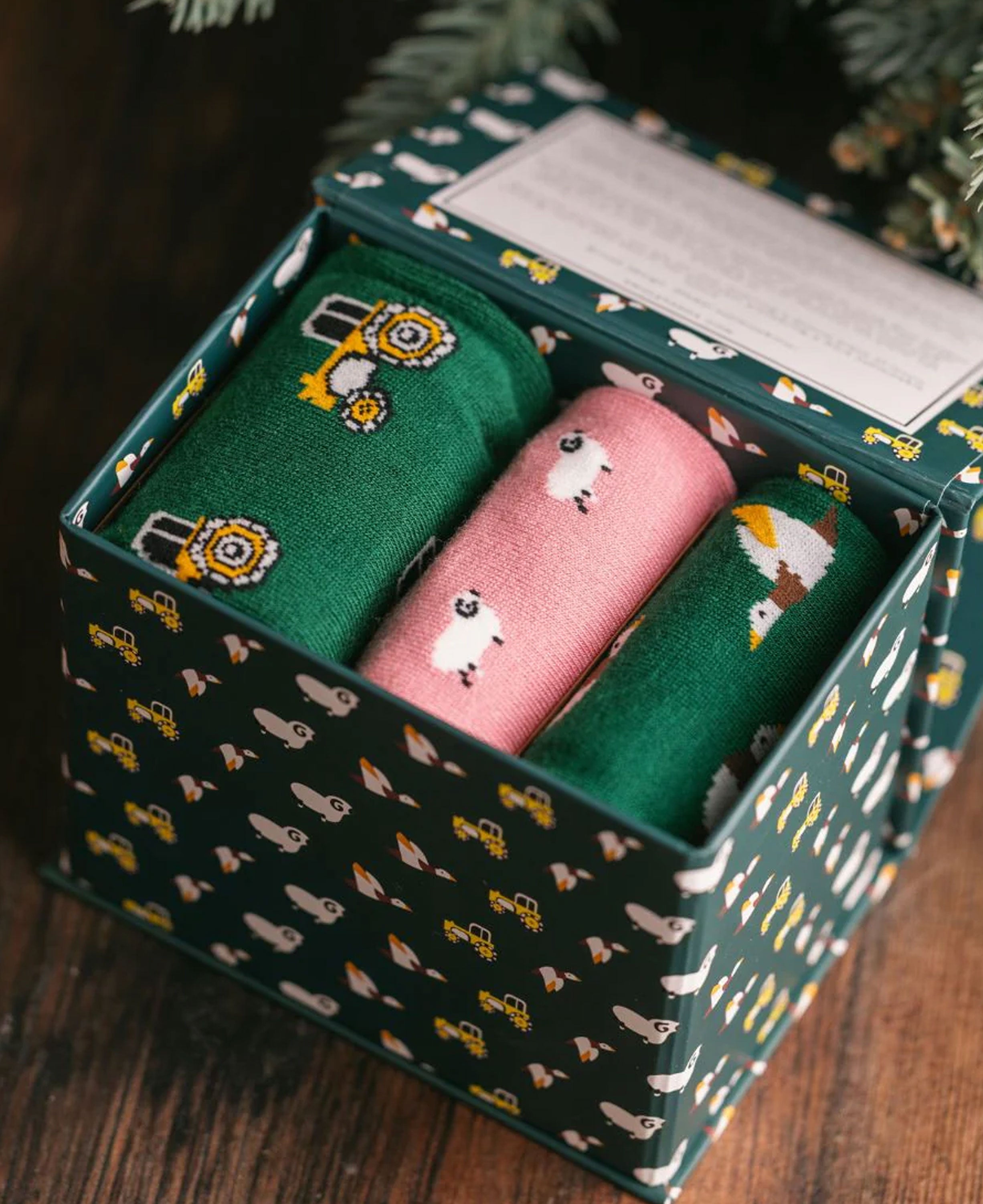 Bamboo Socks - Farm Gift Set