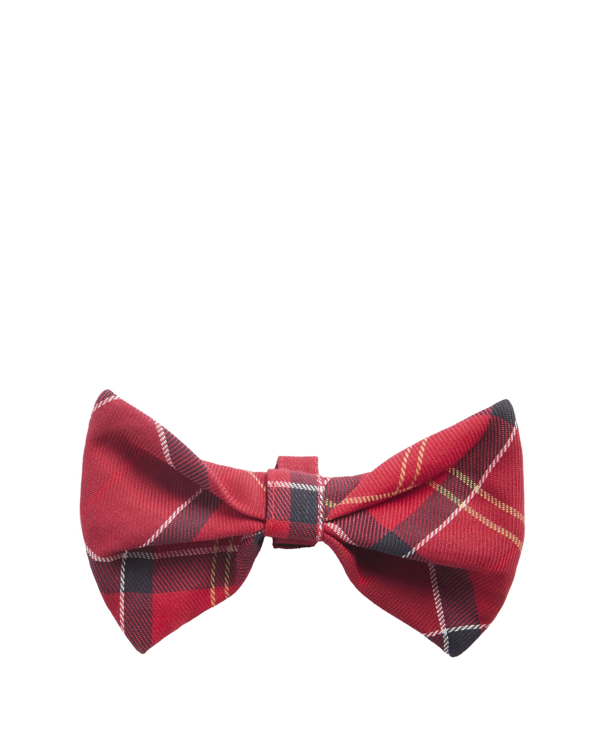 Tartan Dog Bow Tie - Cardinal Tartan