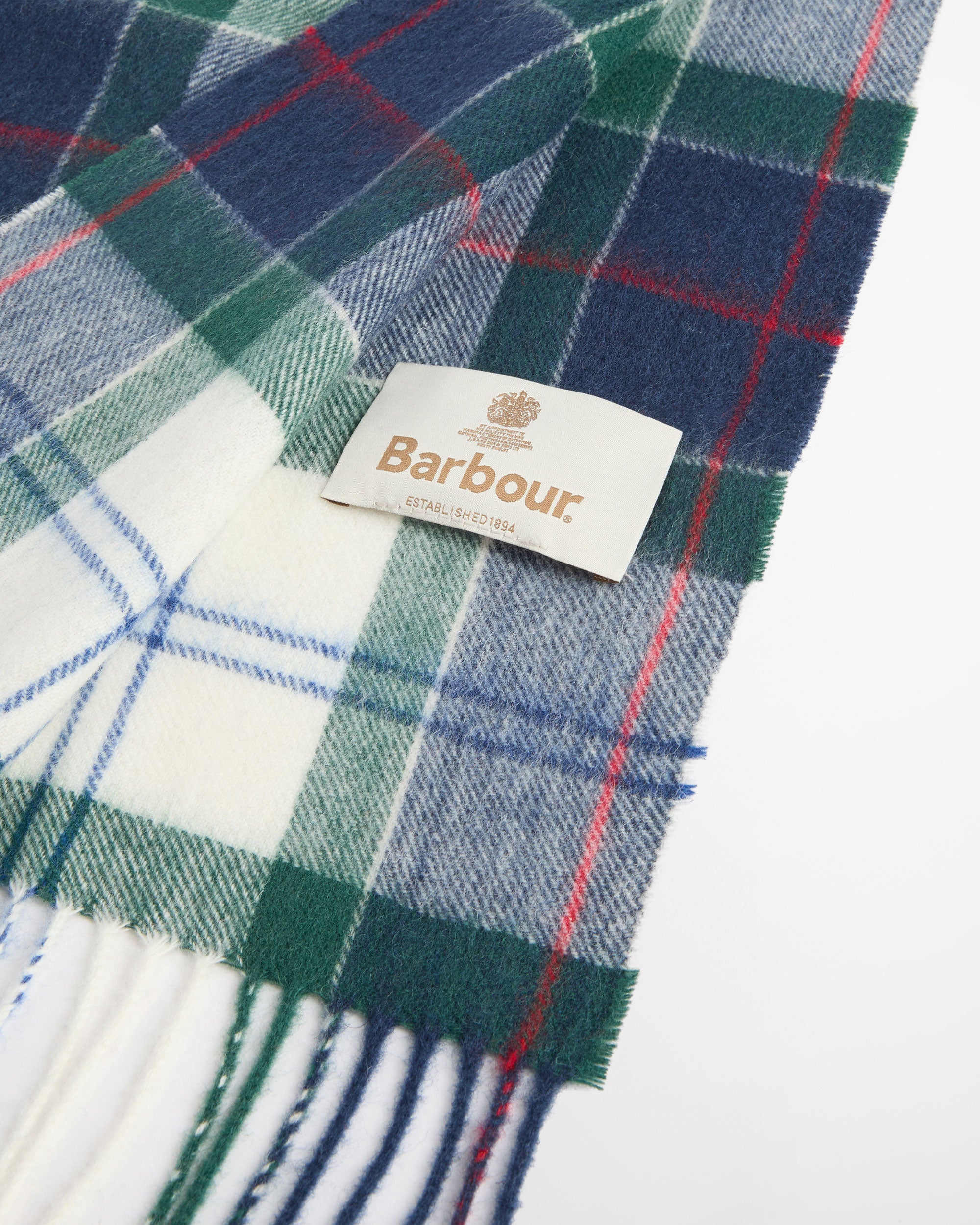 Tartan Scarf - Light Evergreen Tartan