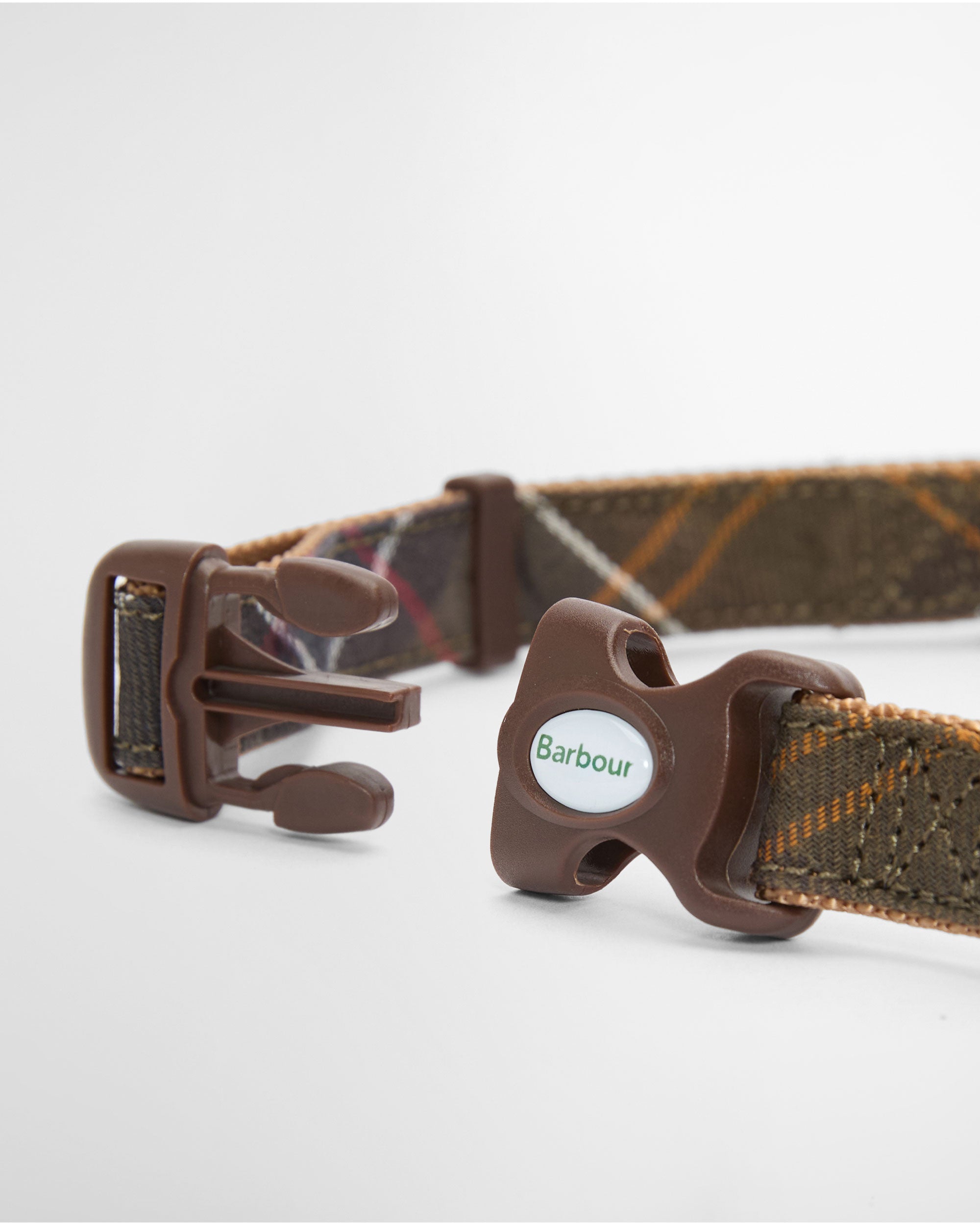 Tartan &amp; Webbing Dog Collar - Classic Tartan